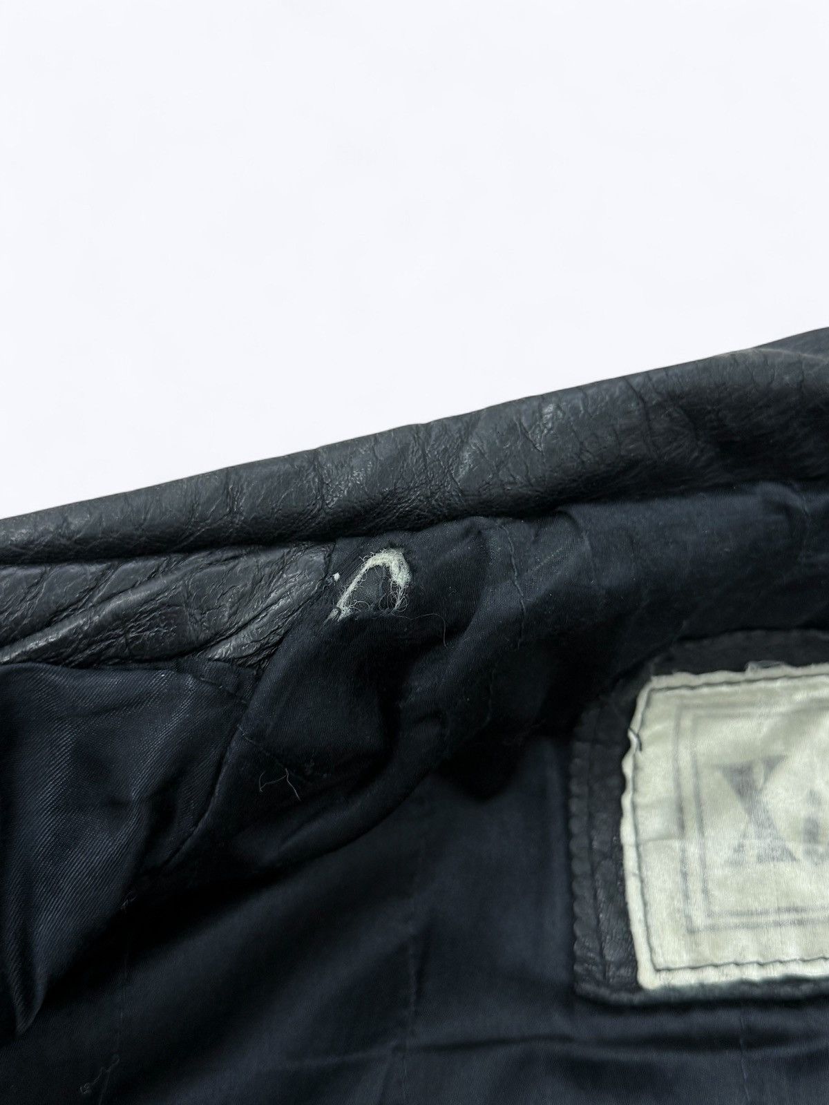 Armani Vintage 90s Armani Style Real Leather Jacket Size US L / EU 52-54 / 3 - 8 Thumbnail