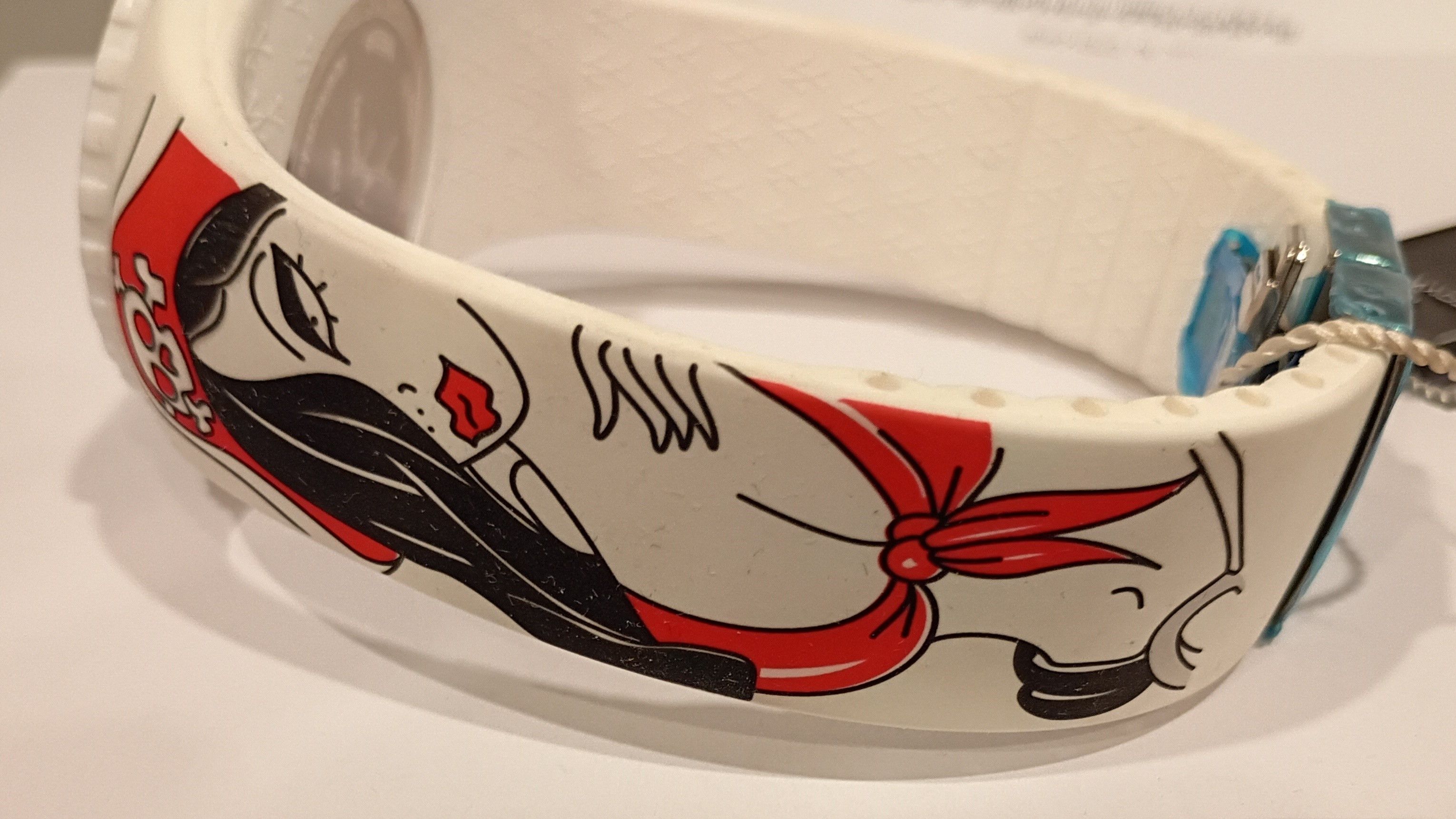 Other ToyWatch Jelly Tattoo Watch JYT01WH White Pin Up Love Size ONE SIZE - 5 Thumbnail