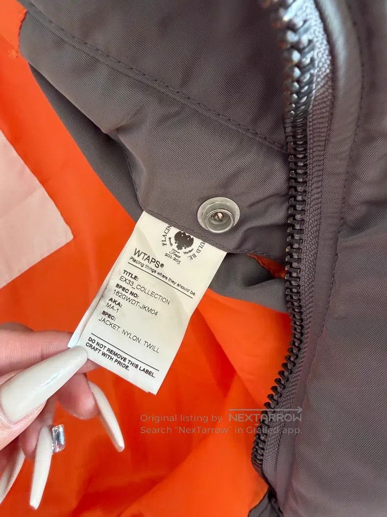 Wtaps Wtaps Gray Thick Coat Size US M / EU 48-50 / 2 - 3 Thumbnail