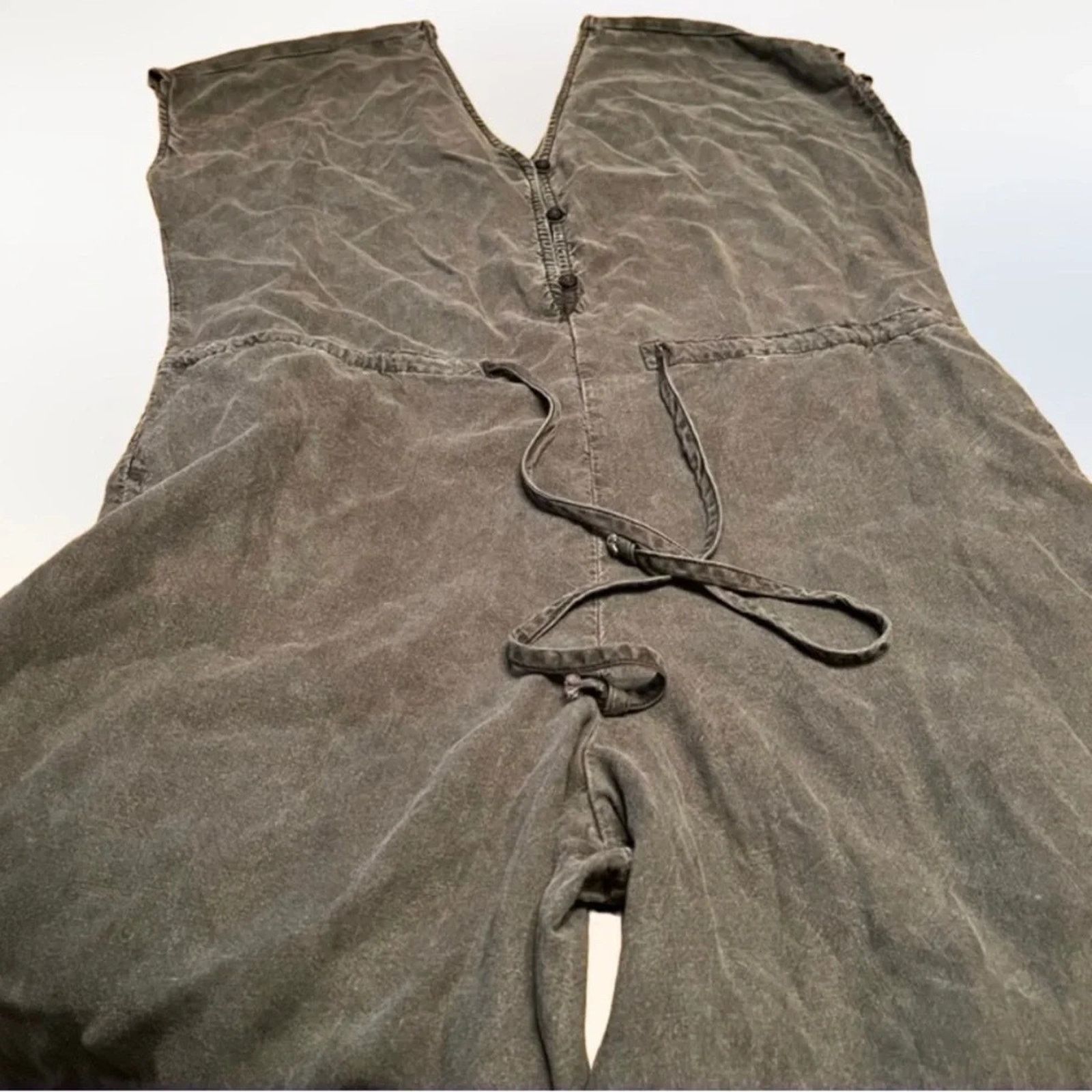 The Unbranded Brand Cloth & Stone 100% Tencel wide leg jumper, size XS Size 26" / US 2 / IT 38 - 1 Thumbnail