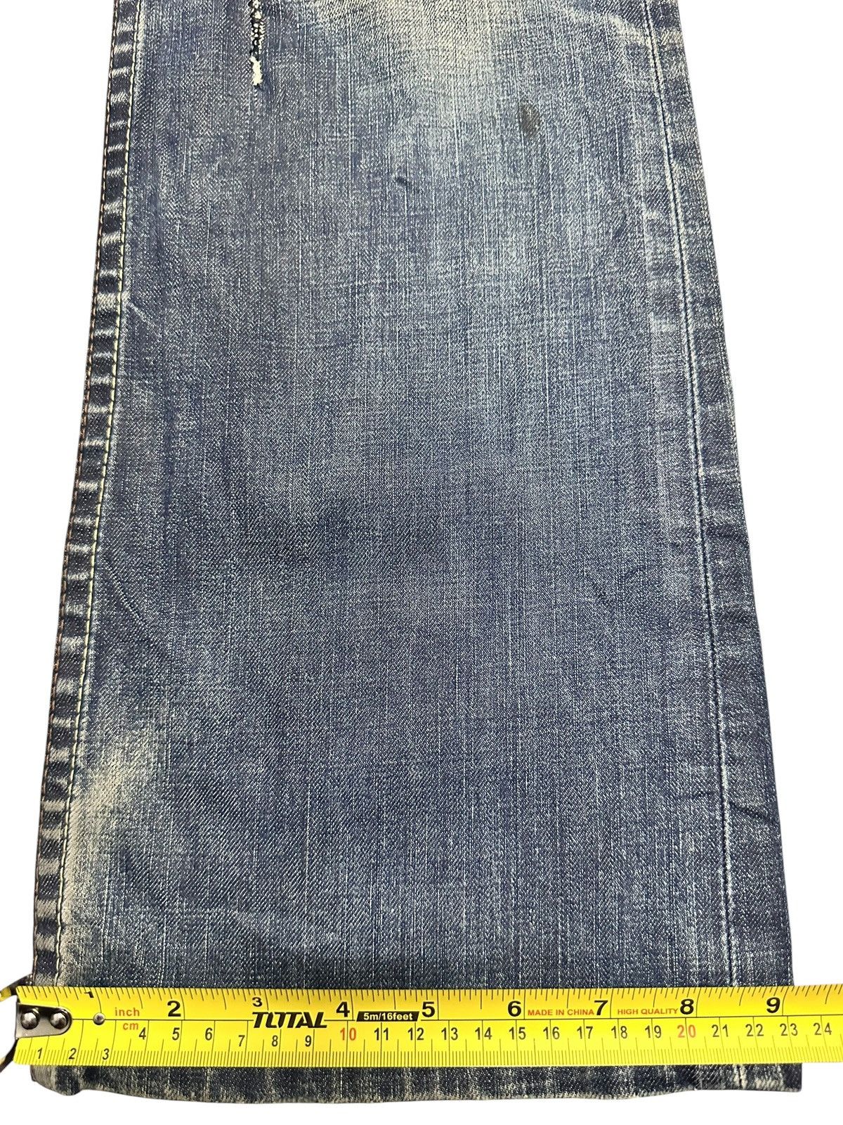 Levi's Levis 507 Vintage Distressed Wideleg Baggy Style Faded Size US 32 / EU 48 - 14 Thumbnail