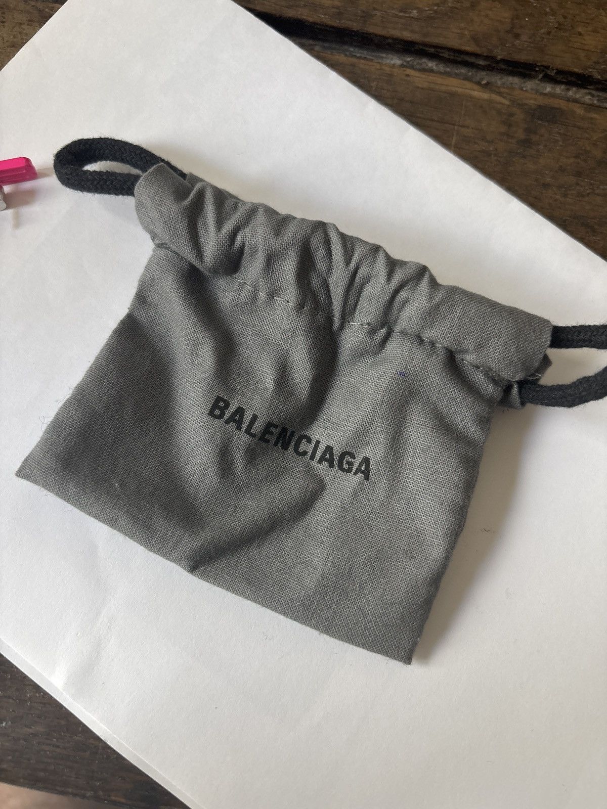 Balenciaga Balenciaga BB earings pink Size ONE SIZE - 3 Thumbnail