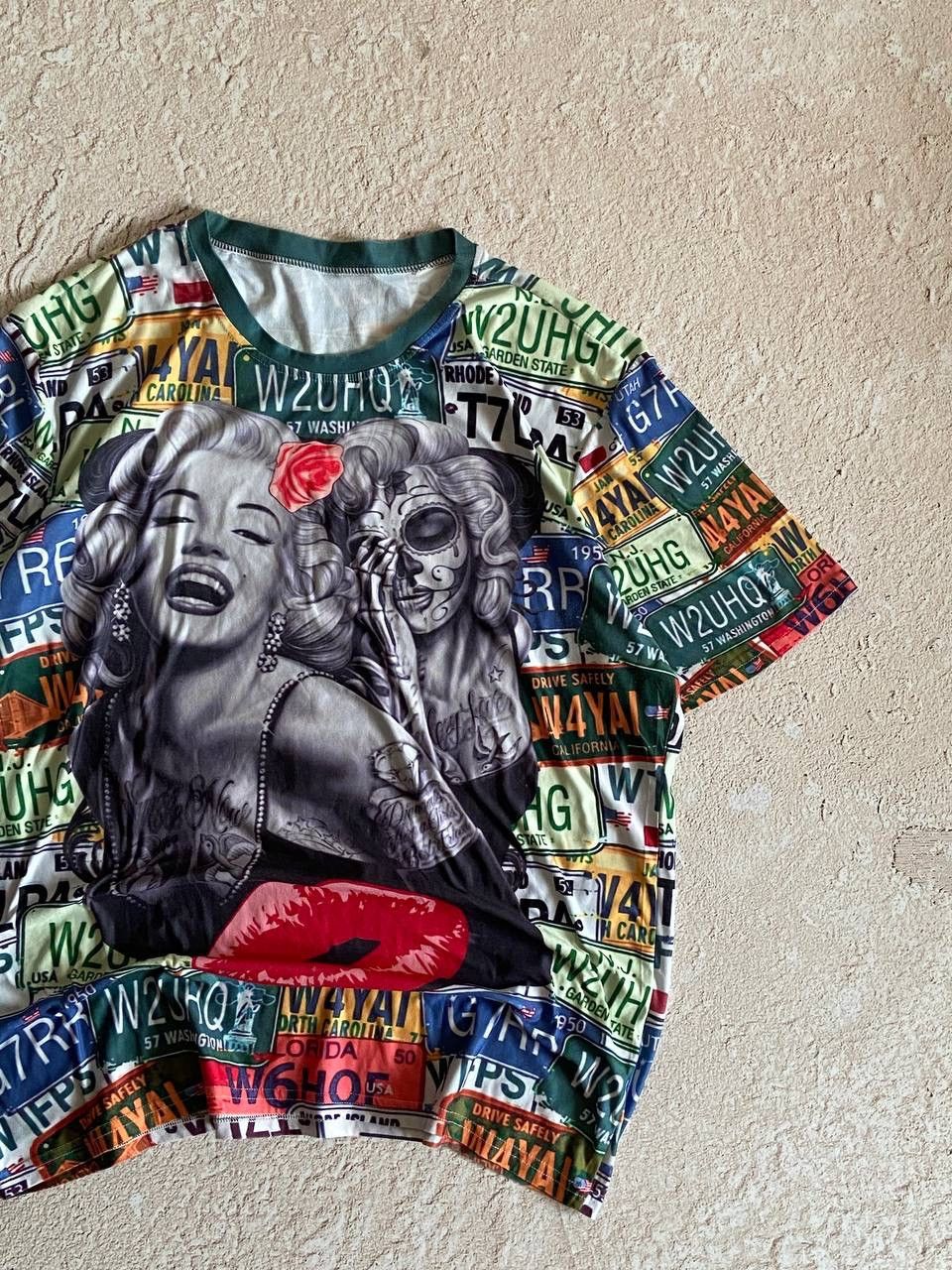 Japanese Brand × Vintage Vintage” Marilyn Monro” distressed t shirt Size US S / EU 44-46 / 1 - 3 Thumbnail