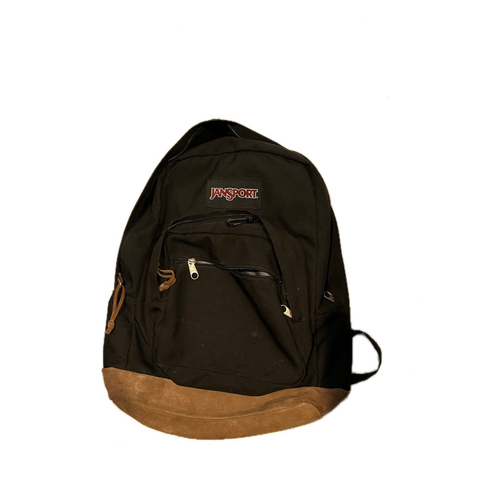 Jansport JanSport Right Pack 3 Section Black Brown Backpack Size 30 - 1 Thumbnail