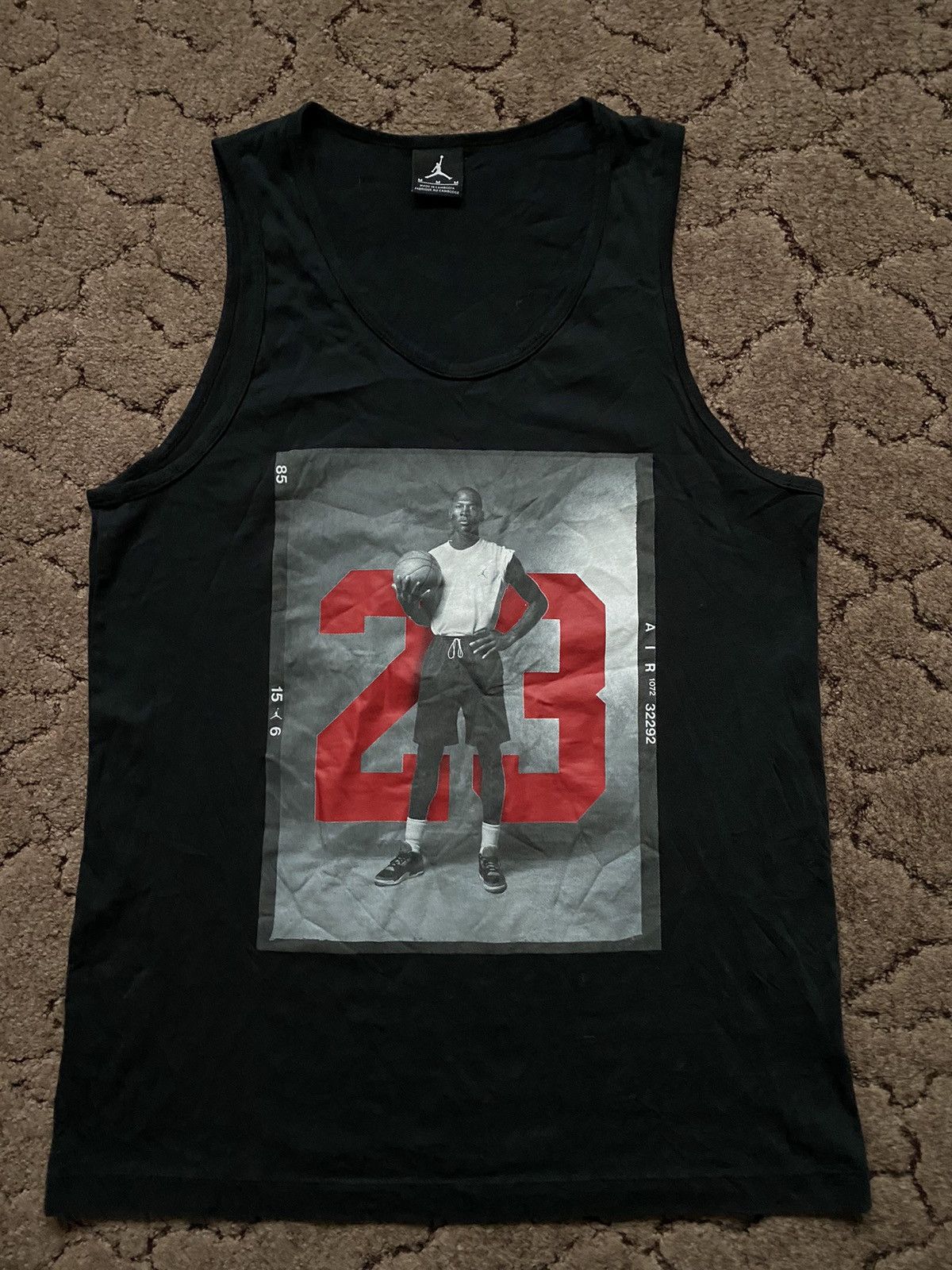 Jordan Brand × NBA × Vintage Vintage Jordan Big Logo NBA Black Rare Jersey Size US M / EU 48-50 / 2 - 1 Thumbnail