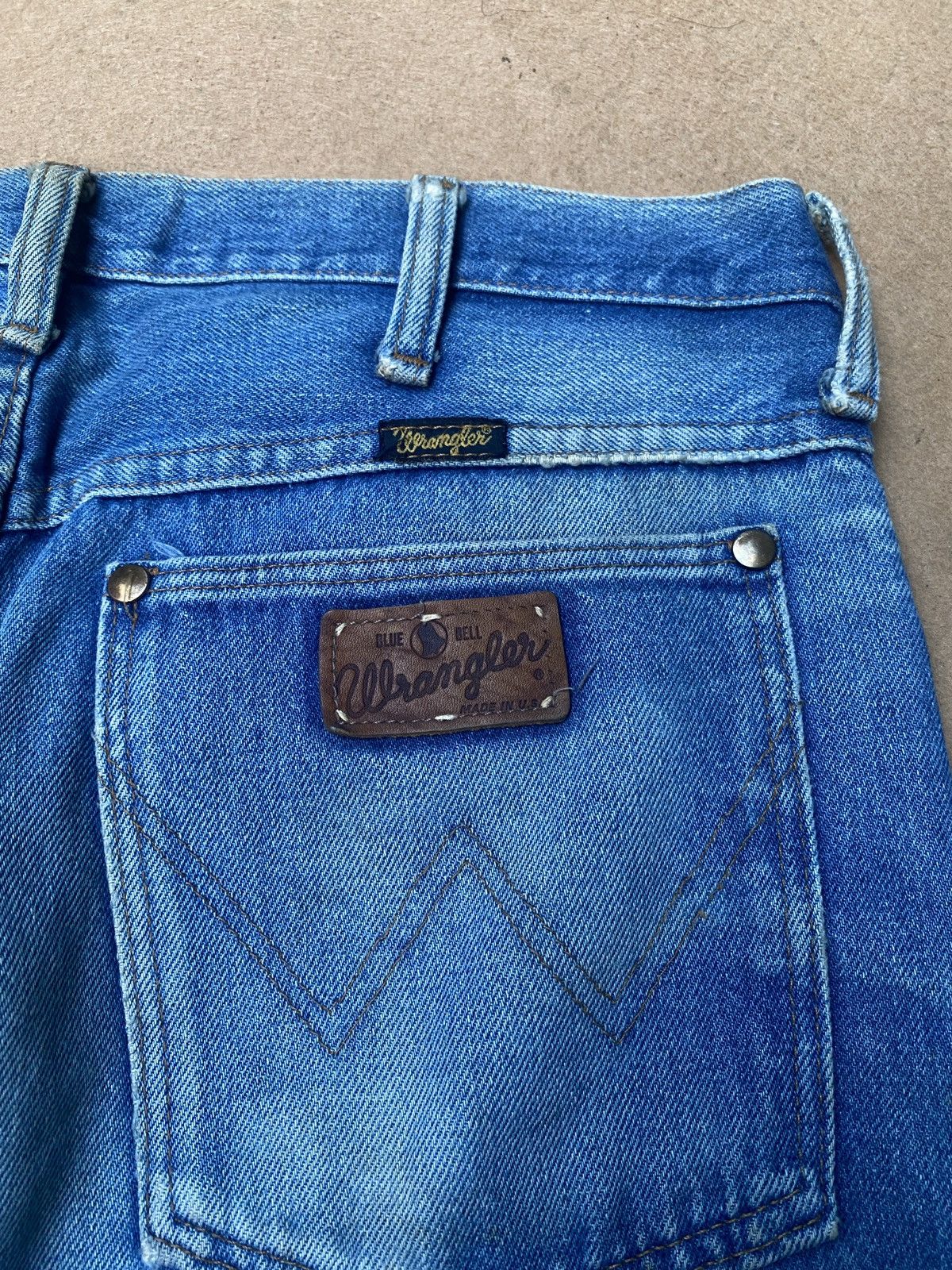 If Six Was Nine × Le Grande Bleu (L.G.B.) × Wrangler Vintage Wrangler blue bell denim Size US 34 / EU 50 - 8 Thumbnail