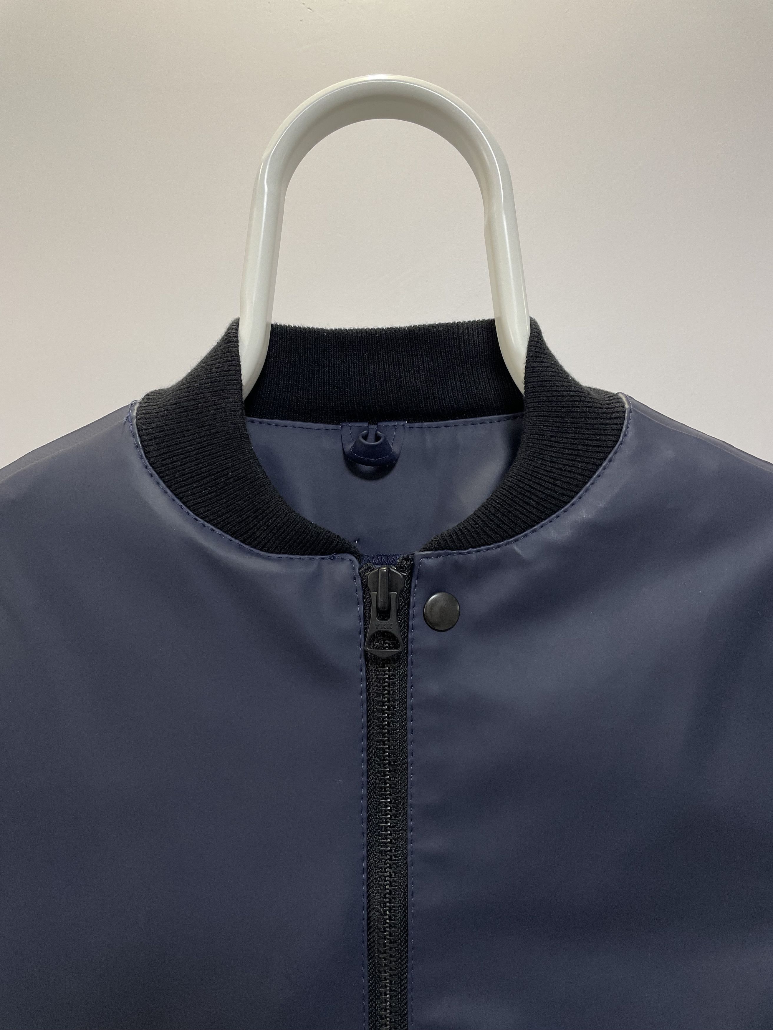 Stutterheim STUTTERHEIM Vastertorp Bomber Jacket Rain Coat Navy Men's Size US XXS / EU 40 - 10 Thumbnail