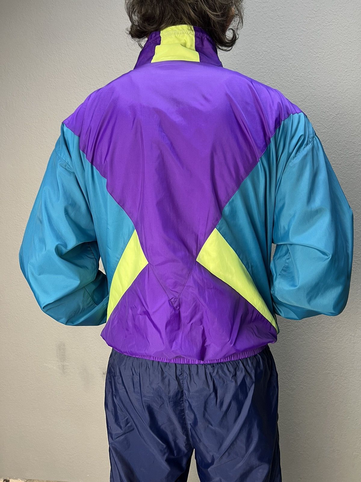 Nike Vintage Y2K Nike Nylon Track Suits Drill Multicolor Pants