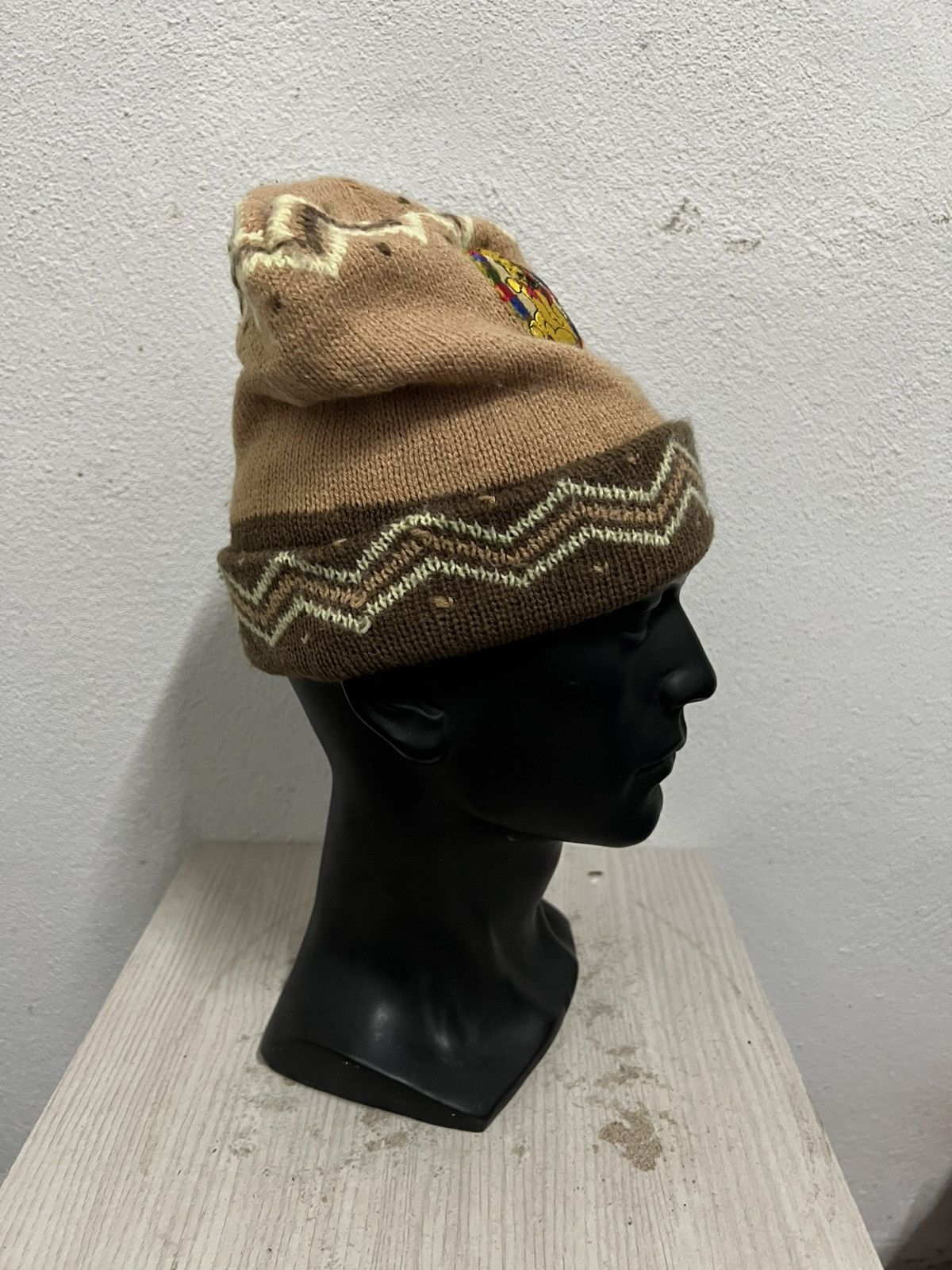 Disney Vintage Pooh Disney Cartoon Beanie Hat Size ONE SIZE - 4 Thumbnail
