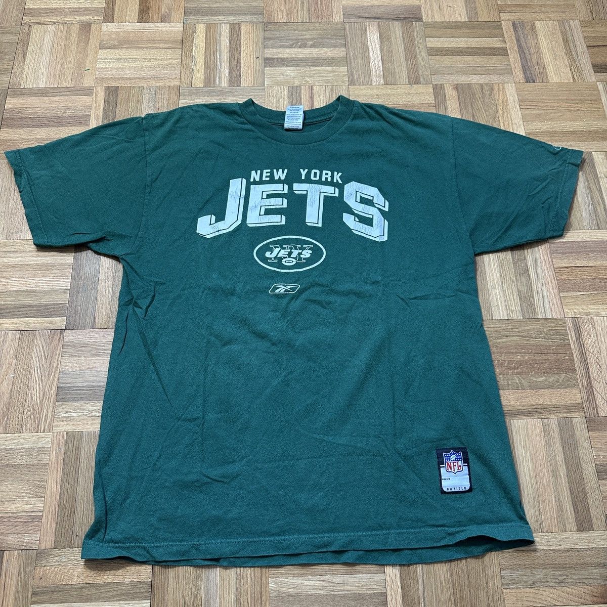 Reebok Vintage New York Jets tee Size US L / EU 52-54 / 3 - 1 Thumbnail