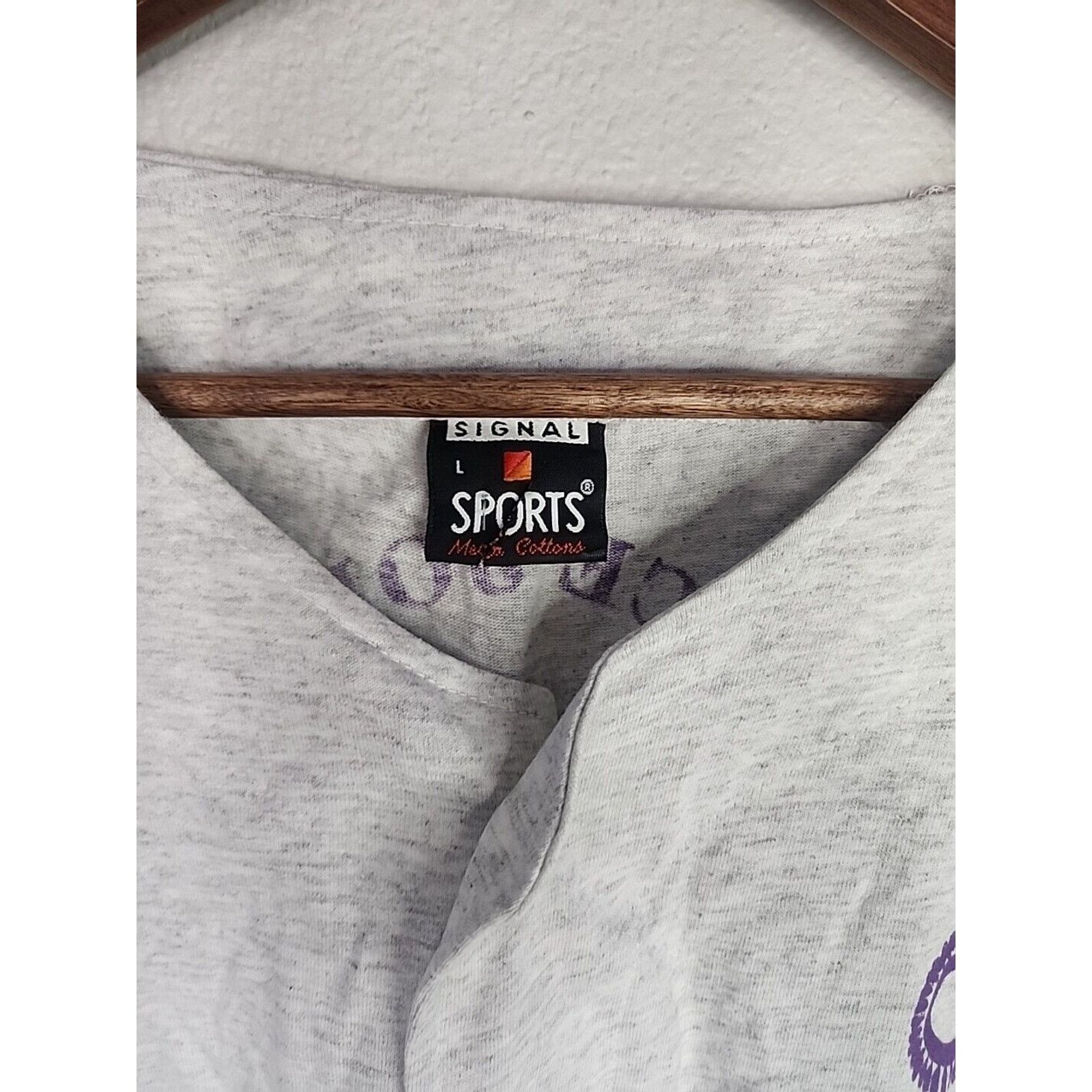 Vintage Vintage Signal Baseball Shirt Garden Construction Style L Size US L / EU 52-54 / 3 - 5 Thumbnail