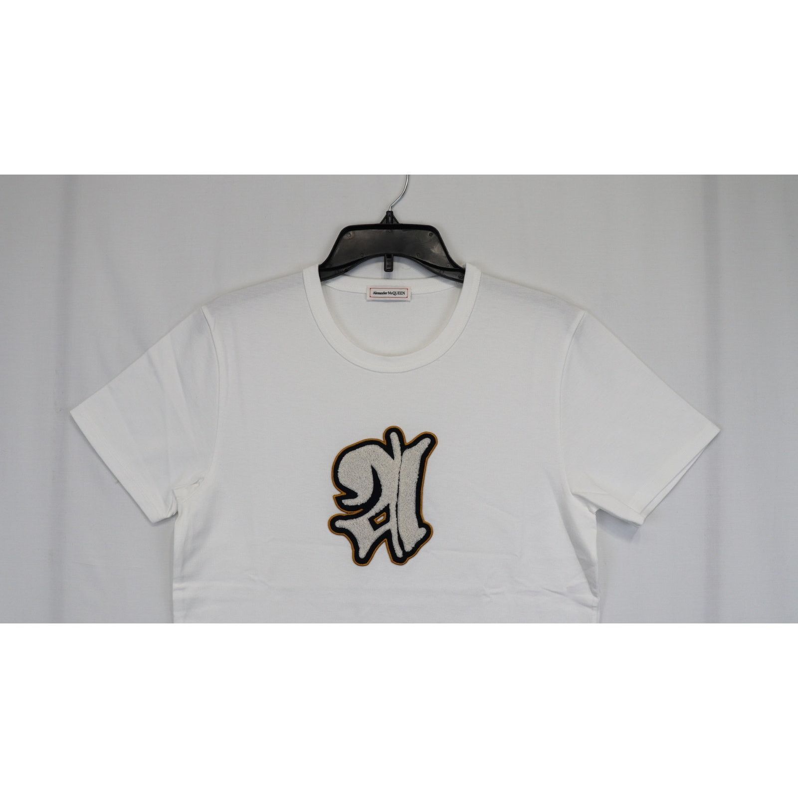 Alexander McQueen o1rshd1 ***Defective / T-Shirt in White Size US XS / EU 42 / 0 - 5 Thumbnail