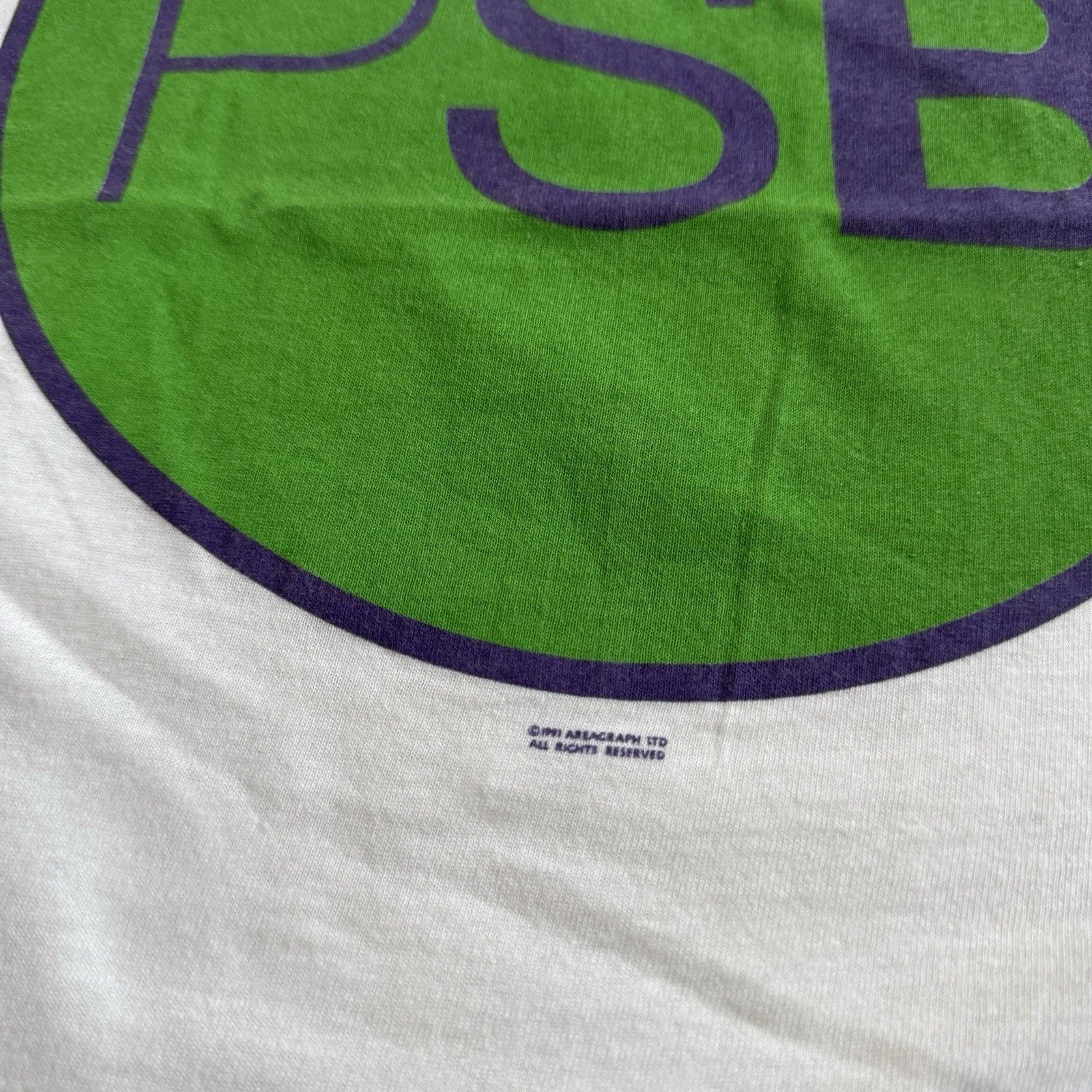 Band Tees × Vintage Vintage 90s Pet Shop Boys Performance PSB Synth 1991 T-Shirt Size US L / EU 52-54 / 3 - 3 Thumbnail