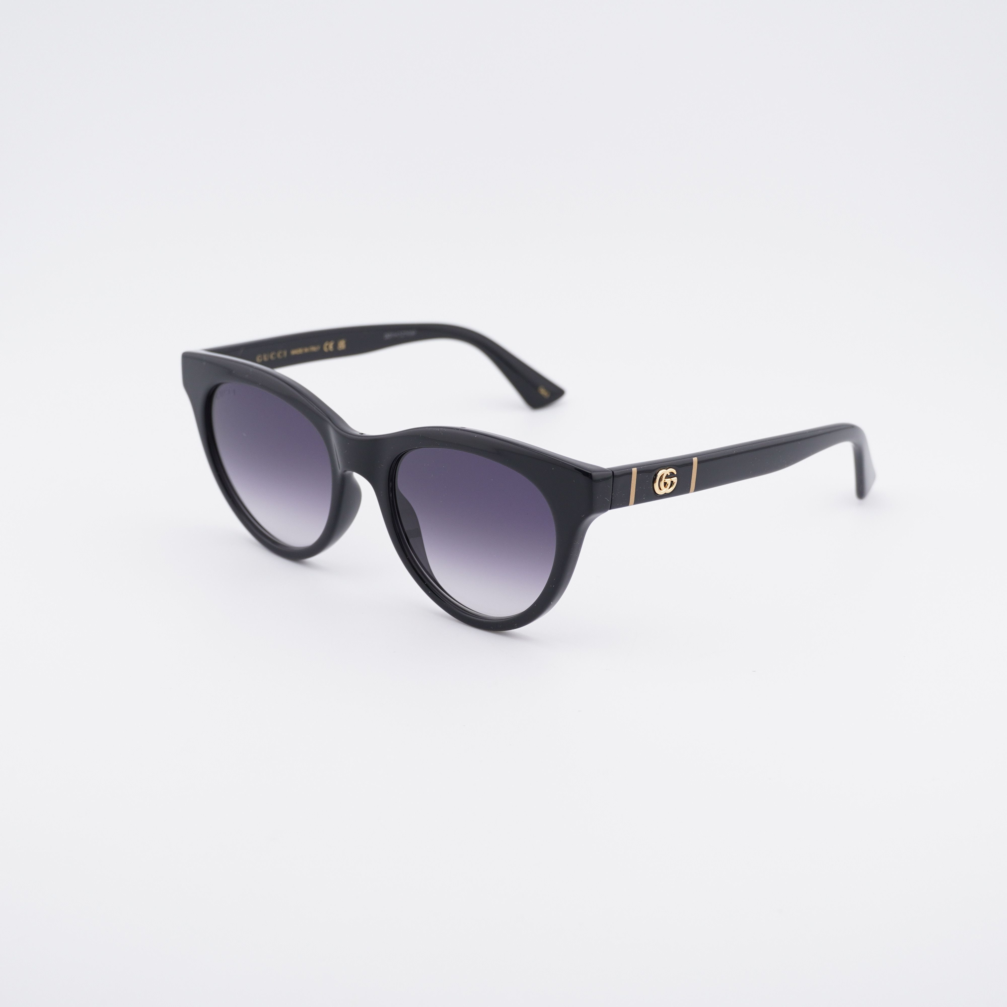 Gucci Gucci GG0763S 001 Women Sunglasses Black Cat Eye Frame Size ONE SIZE - 2 Thumbnail