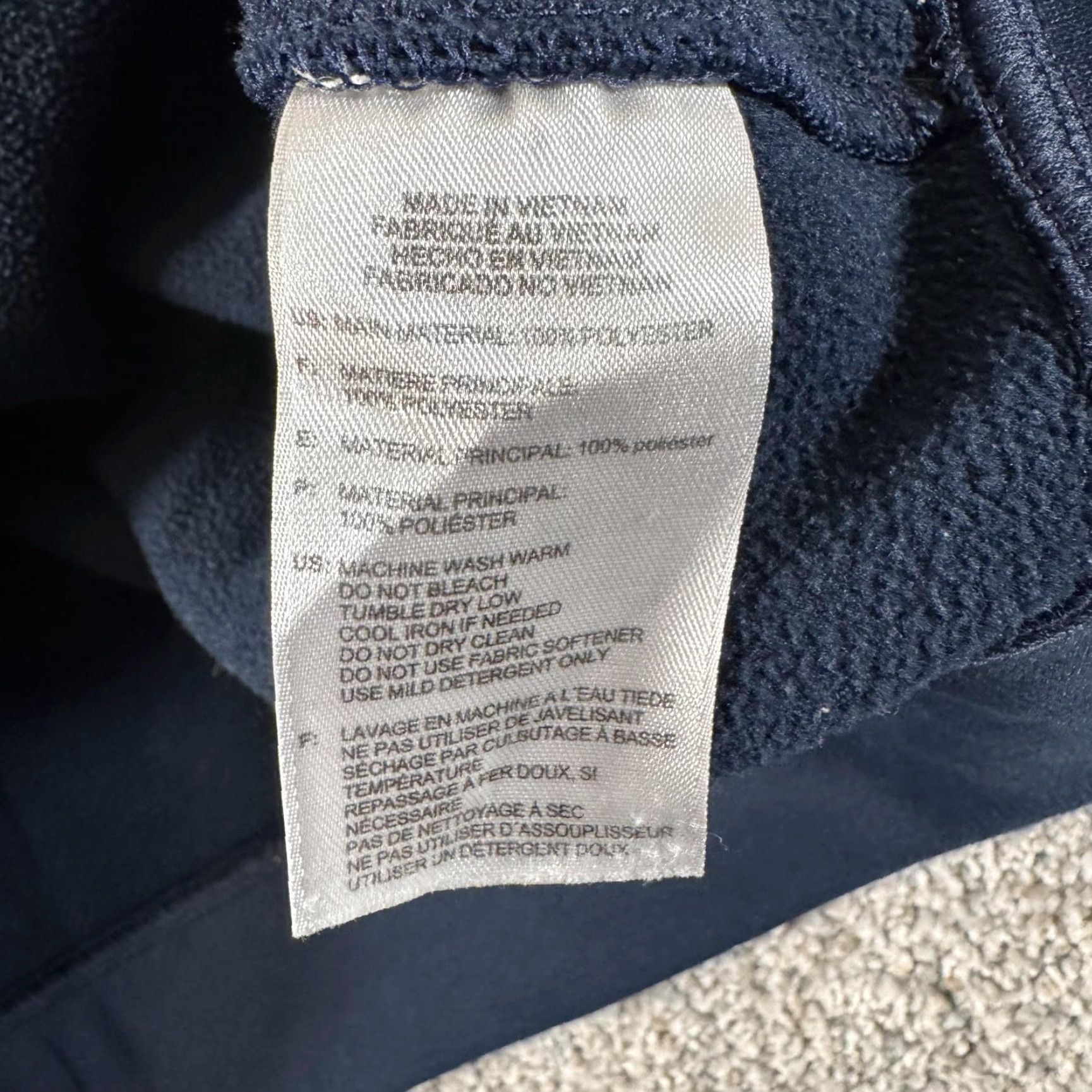Adidas Adidas Hoodie Mens Medium Blue Gray ClimaWarm Raglan Pullover Fleece Sweatshirt Size US M / EU 48-50 / 2 - 6 Thumbnail
