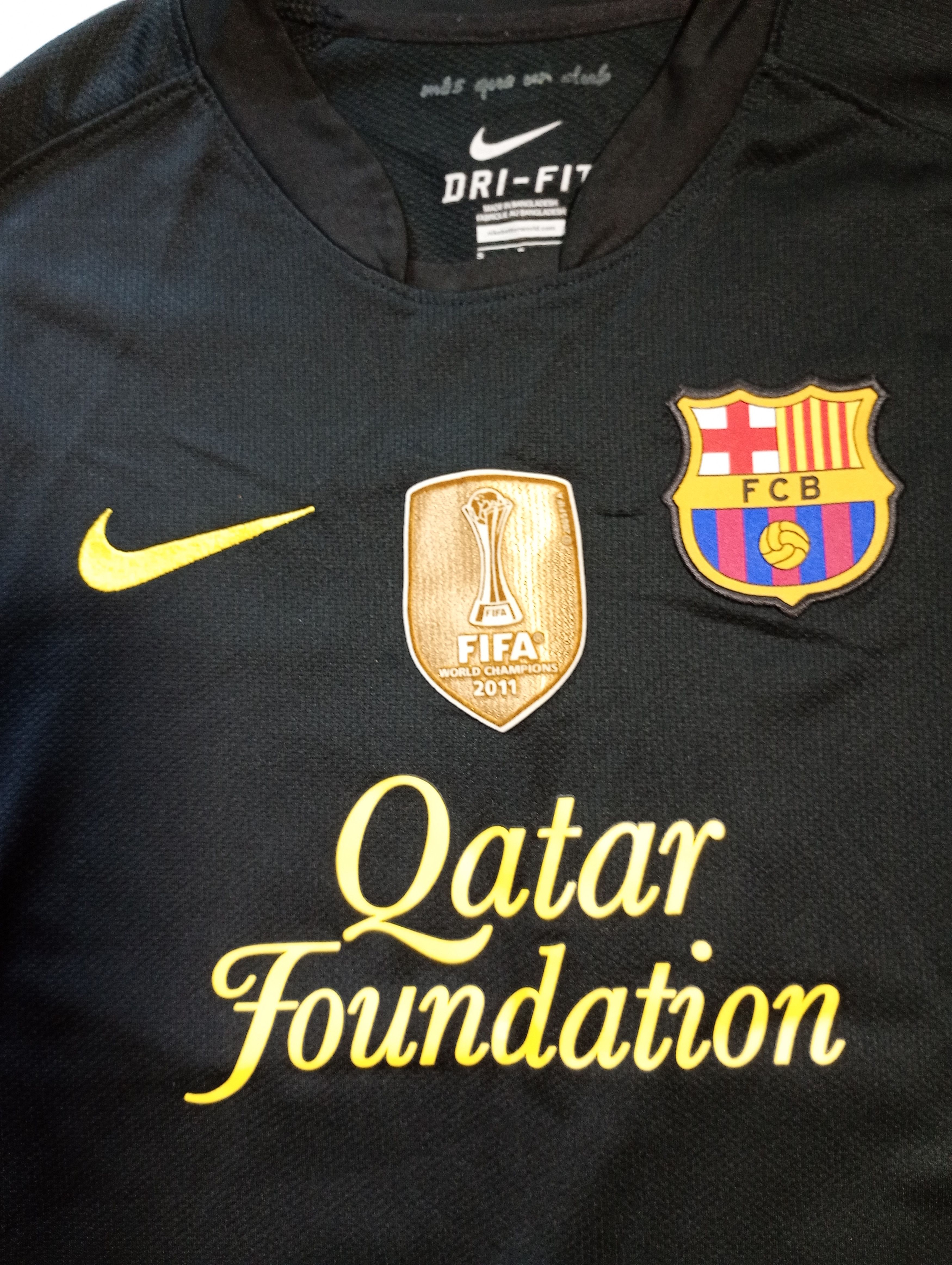 Nike Nike Barcelona FC Away Jersey 10 Messi 2011-2012 Size US S / EU 44-46 / 1 - 9 Thumbnail
