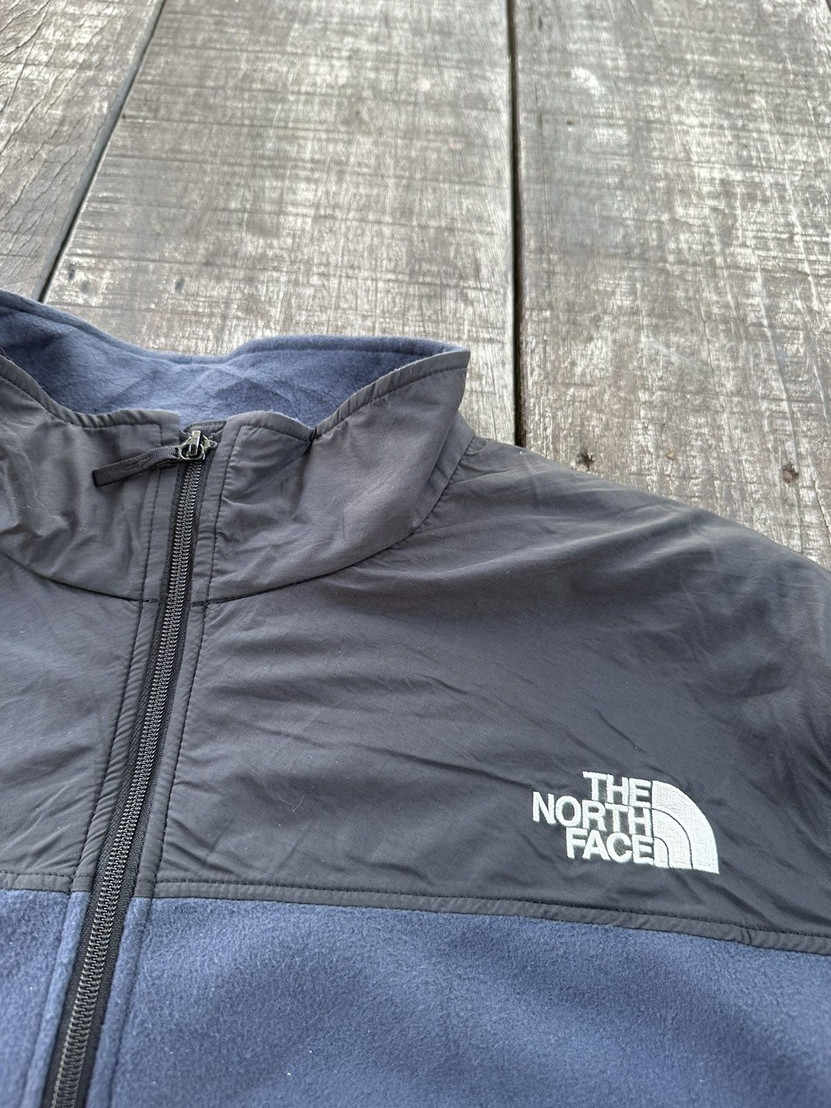 The north face fleece full zipper