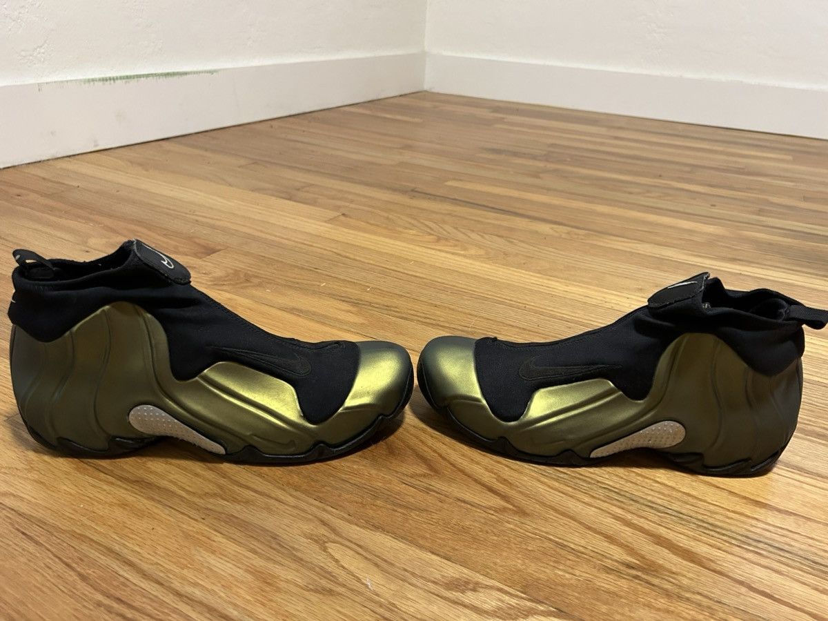 Nike Nike Air Flightposite 1999 Metallic Gold Size 11.5 Size US 11.5 / EU 44-45 - 2 Thumbnail
