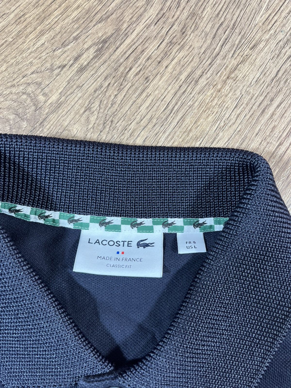 Lacoste Lacoste Made In France Contrast Stripe Polo Size US L / EU 52-54 / 3 - 6 Thumbnail