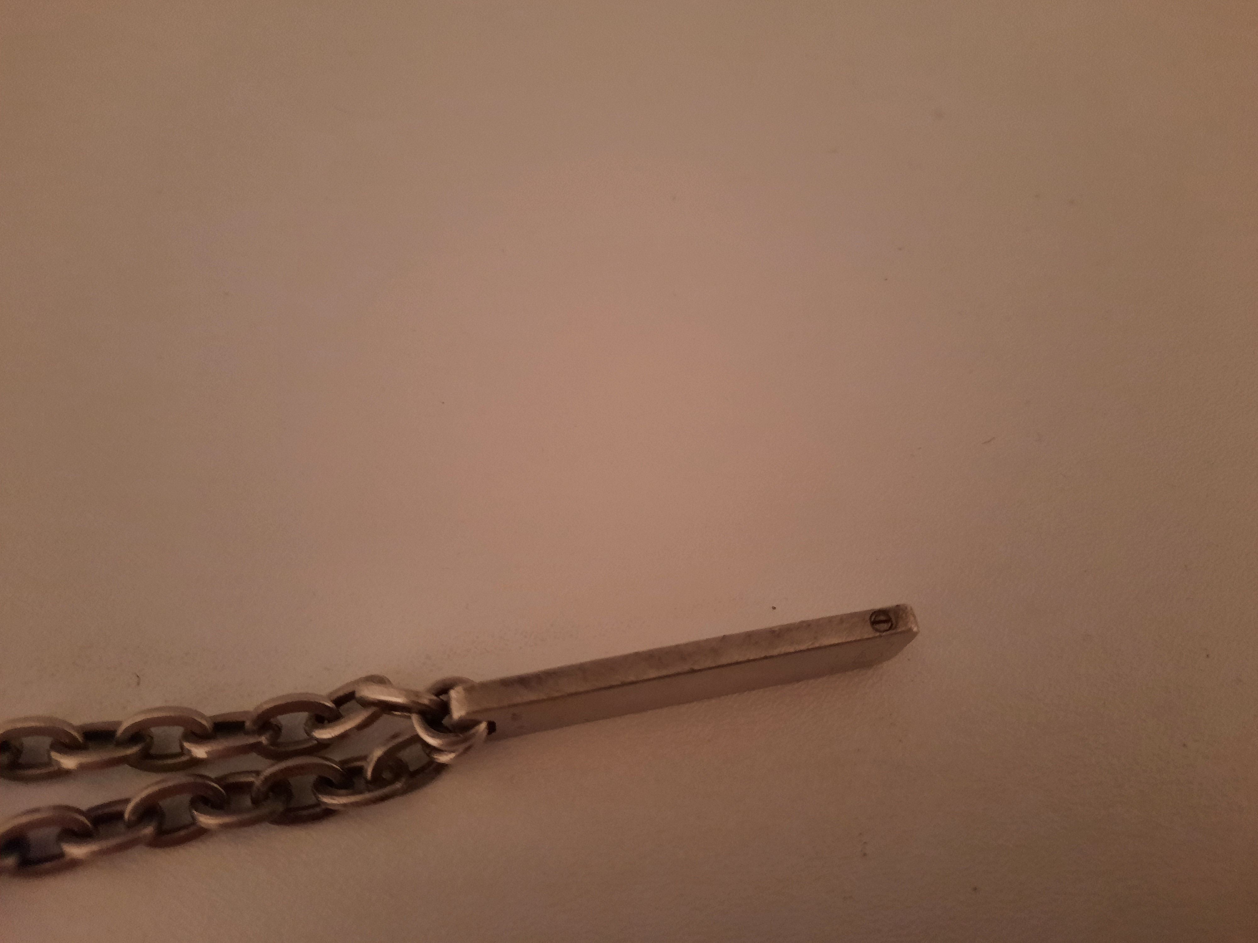 Dior × Hedi Slimane SS03 Dior Homme Hedi Slimane Sterling Silver Chain Size ONE SIZE - 5 Thumbnail