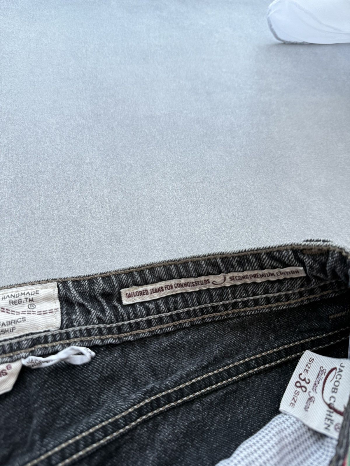 Jacob Cohen vintage Jacob Cohen baggy flared hype washed jeans japanese Size US 36 / EU 52 - 11 Thumbnail