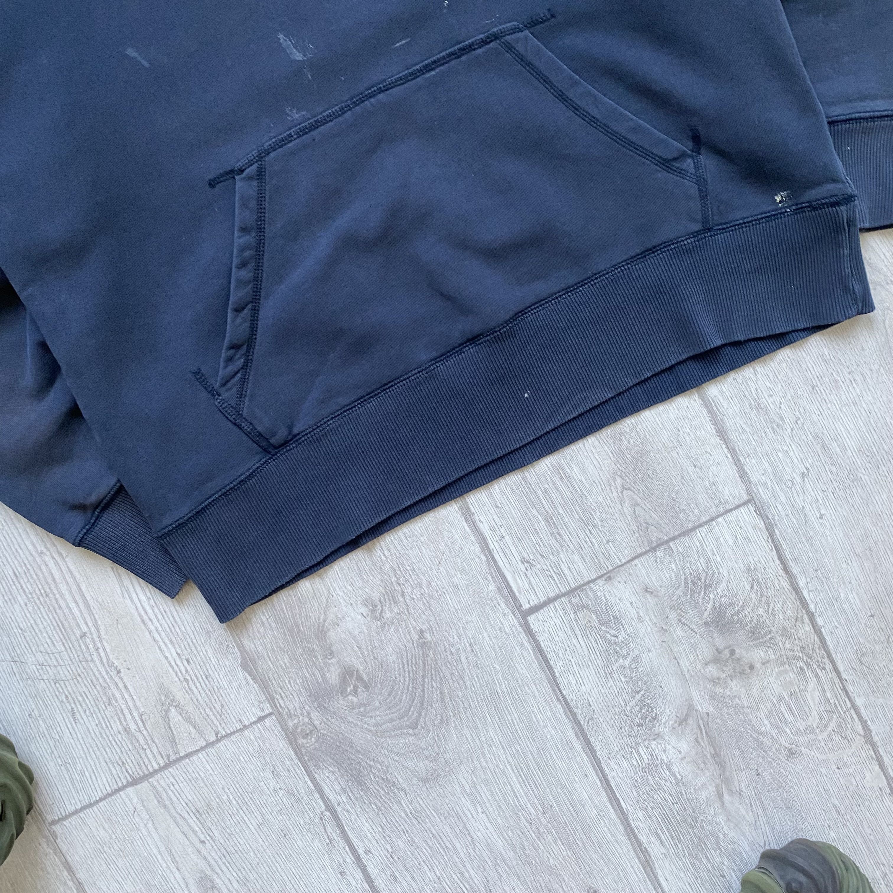 Nike 🦏 Vintage Nike Center logo Hoodie Distressed trashed Size US M / EU 48-50 / 2 - 4 Thumbnail