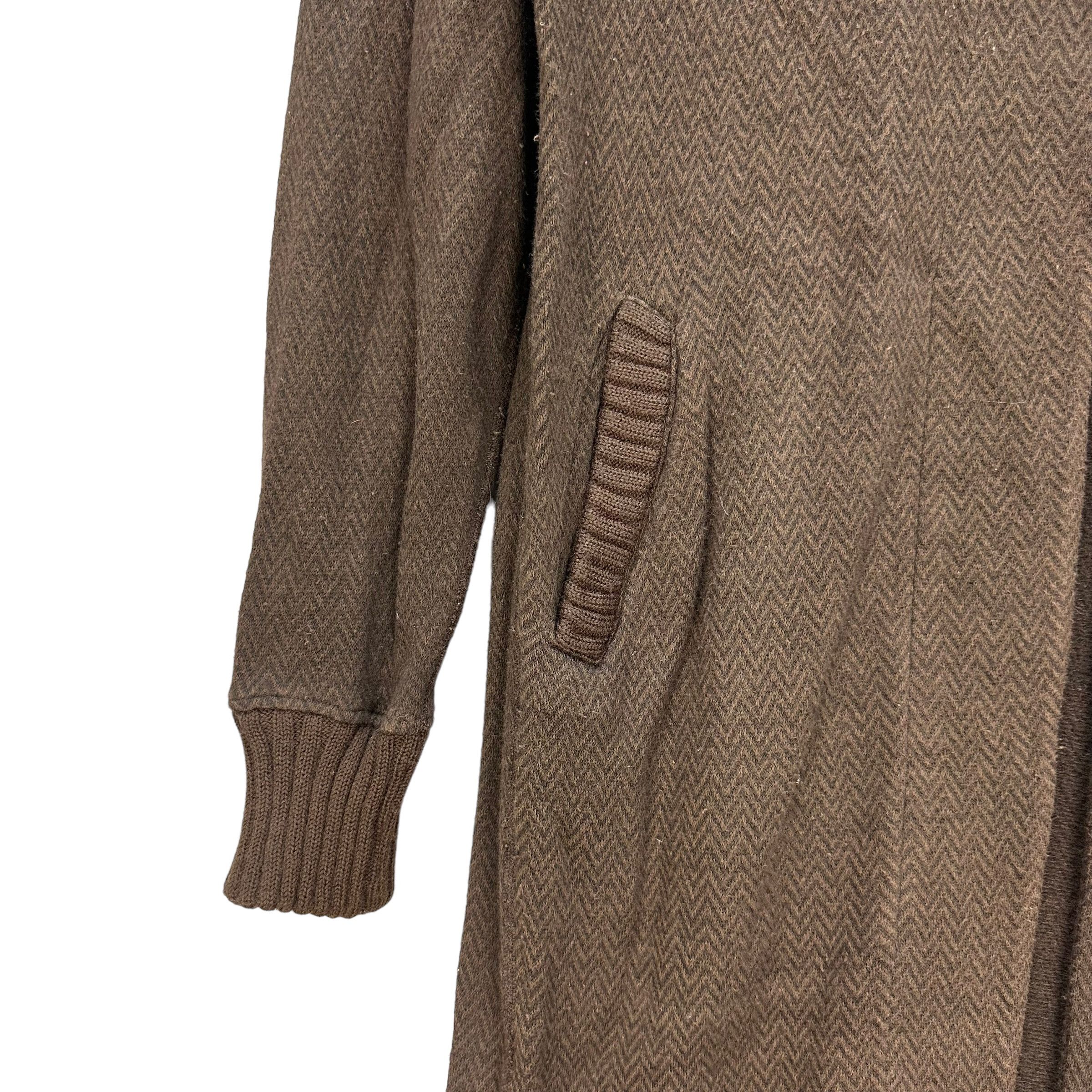 Hysteric Glamour HYSTERIC RAT/ART KNITTED LONG COAT JACKET #8917-038 Size M / US 6-8 / IT 42-44 - 5 Thumbnail