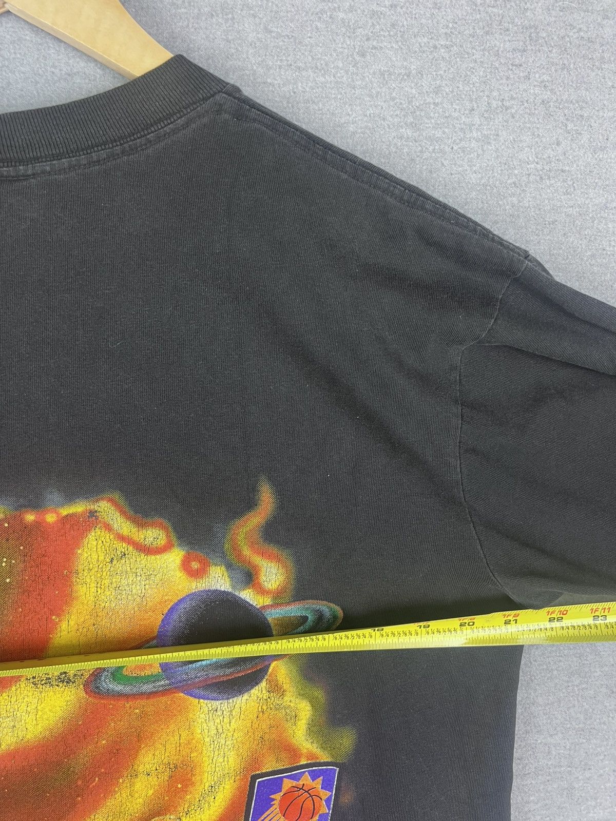 Vintage Vtg 1993 Nutmeg Phoenix Suns Big Logo Fire Black Size M Size US M / EU 48-50 / 2 - 6 Thumbnail