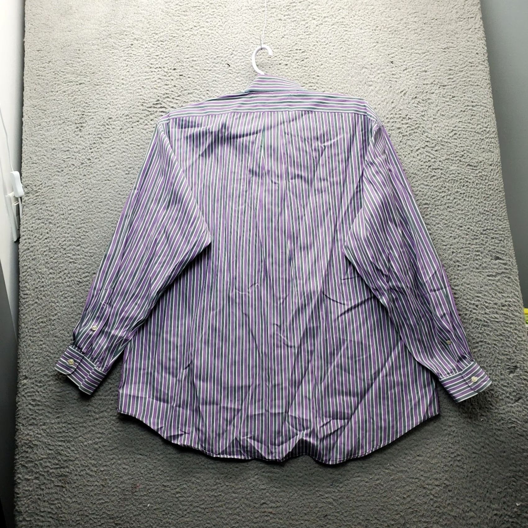 Ralph Lauren Ralph Lauren Blake Shirt Mens XL Multi Striped Pony Logo Collared Button Down Shirt Size US XL / EU 56 / 4 - 2 Thumbnail