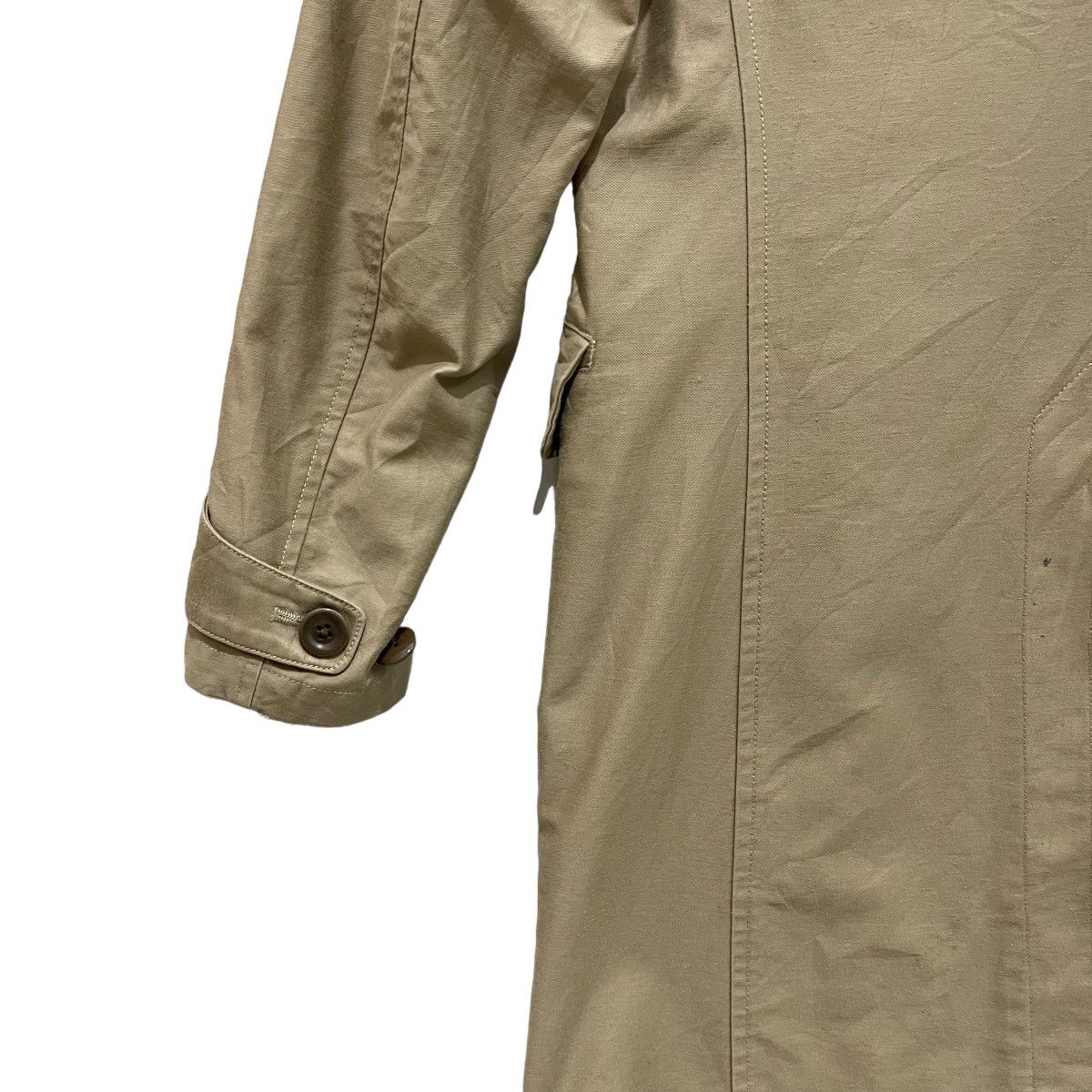 Designer × Japanese Brand DAILY VÊTEMENTS WIM NEELS Trench Coat Jacket Size S / US 4 / IT 40 - 10 Thumbnail