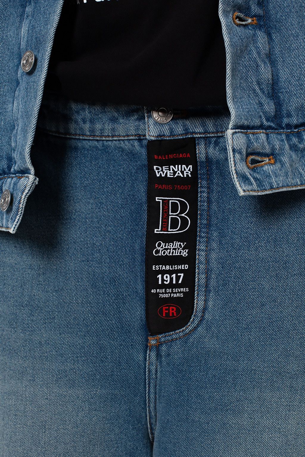 Balenciaga Baggy Skater Jorts Size US 30 / EU 46 - 13 Thumbnail