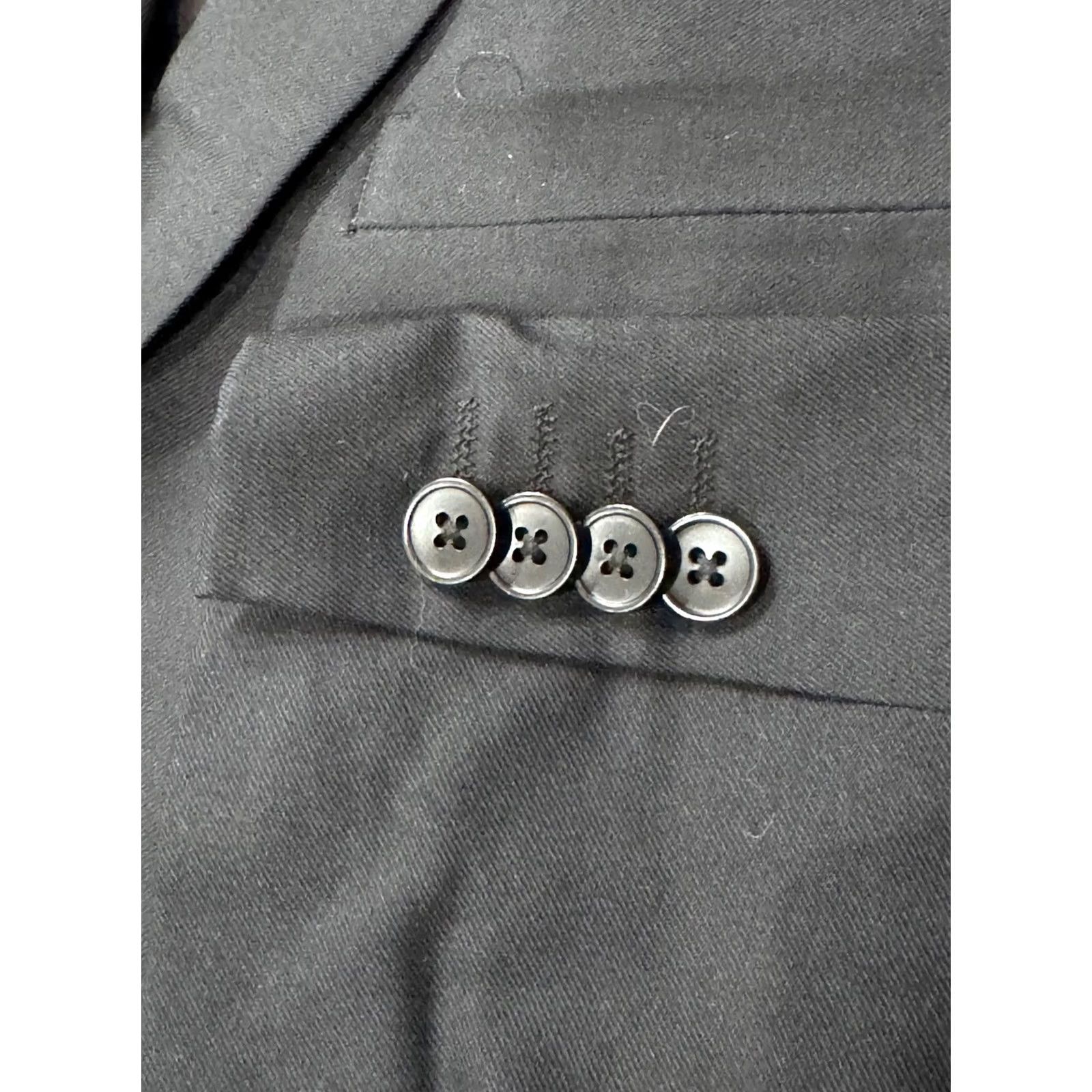 Theory Theory Black Wool JACKET COAT 40 R Blazer Mens Adult Regular XS? Size 40R - 4 Thumbnail