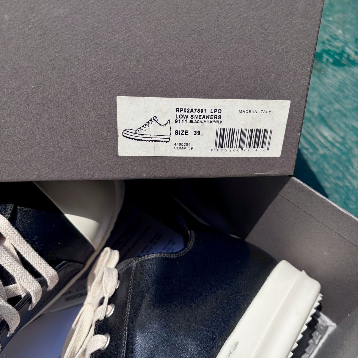 Rick Owens Rick Owens Mainline Leather Ramones Low Size US 6 / EU 39 - 4 Thumbnail