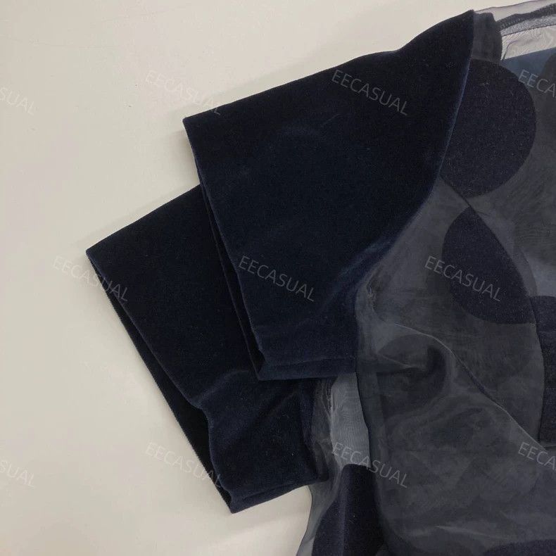 Comme des Garcons Comme Des Garcons Velvet polka-dot short sleeve ball colla Size M / US 6-8 / IT 42-44 - 7 Thumbnail