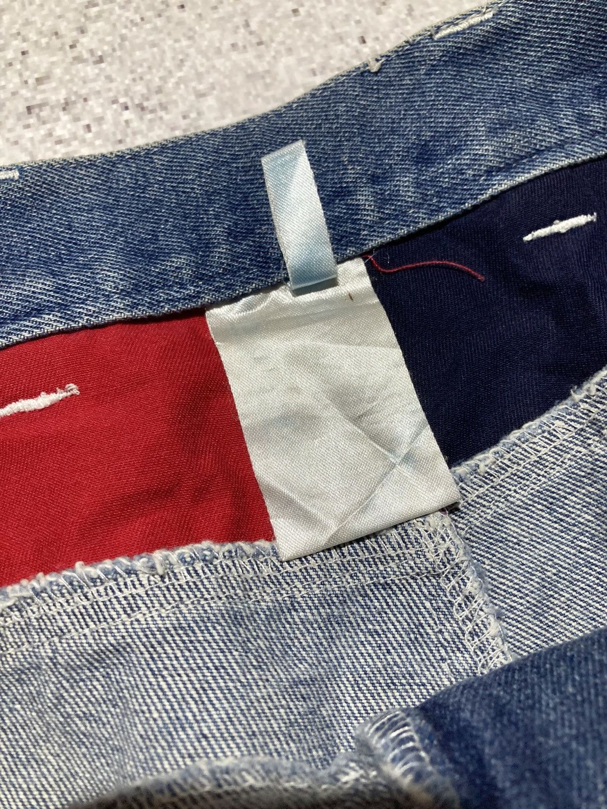 Japanese Brand 2000s B One Soul Japanese Double Waist Carrot Jeans Pant Lgb Size US 37 - 21 Thumbnail