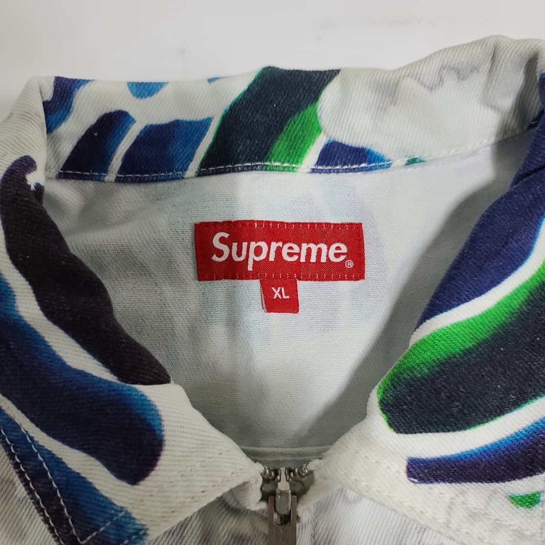 Supreme Supreme 20SS Waves and Carp Work Jacket Size US XL / EU 56 / 4 - 5 Thumbnail