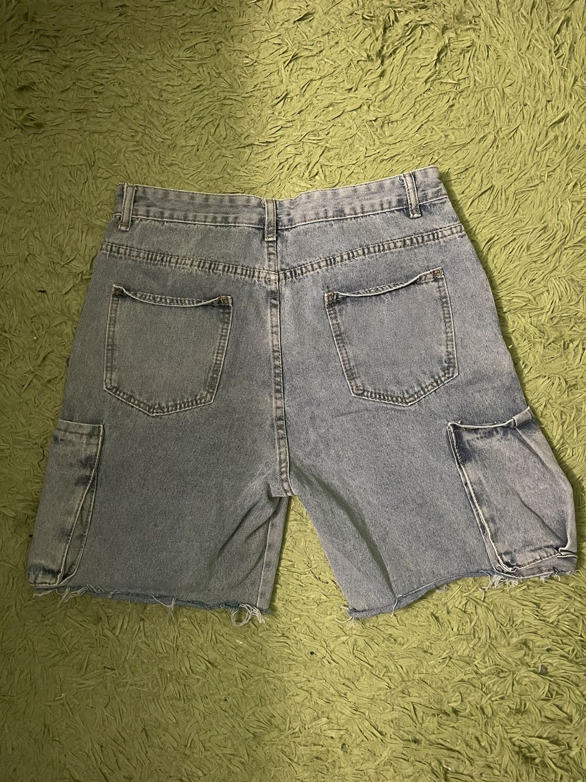 Japanese Brand × Vintage Cargo denim shorts Size US 30 / EU 46 - 2 Thumbnail