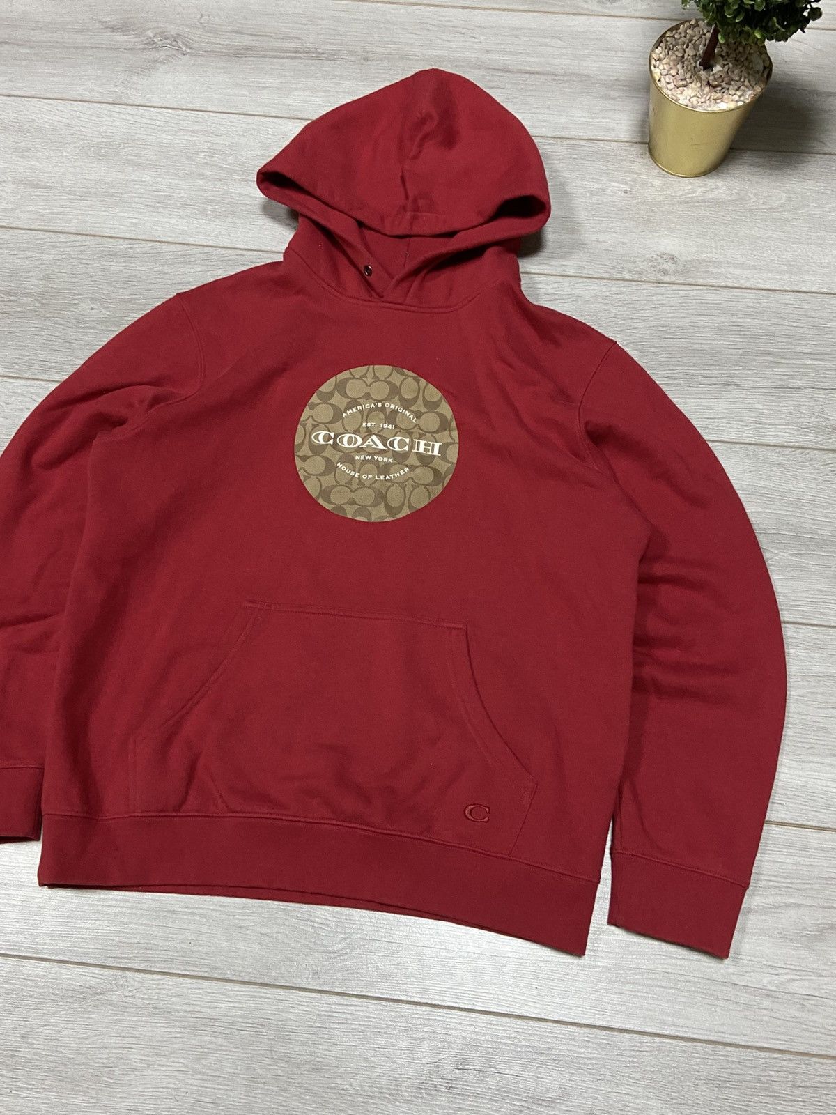 Coach Coach CC Hoodie big logo Size US L / EU 52-54 / 3 - 3 Thumbnail