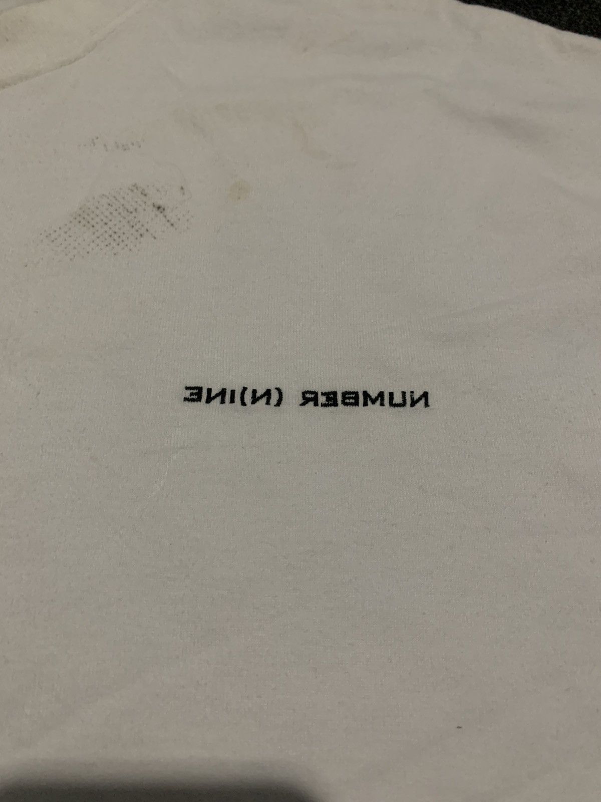 Number (N)ine Number (N)ine Reversed Logo T-shirt Size US XL / EU 56 / 4 - 3 Thumbnail