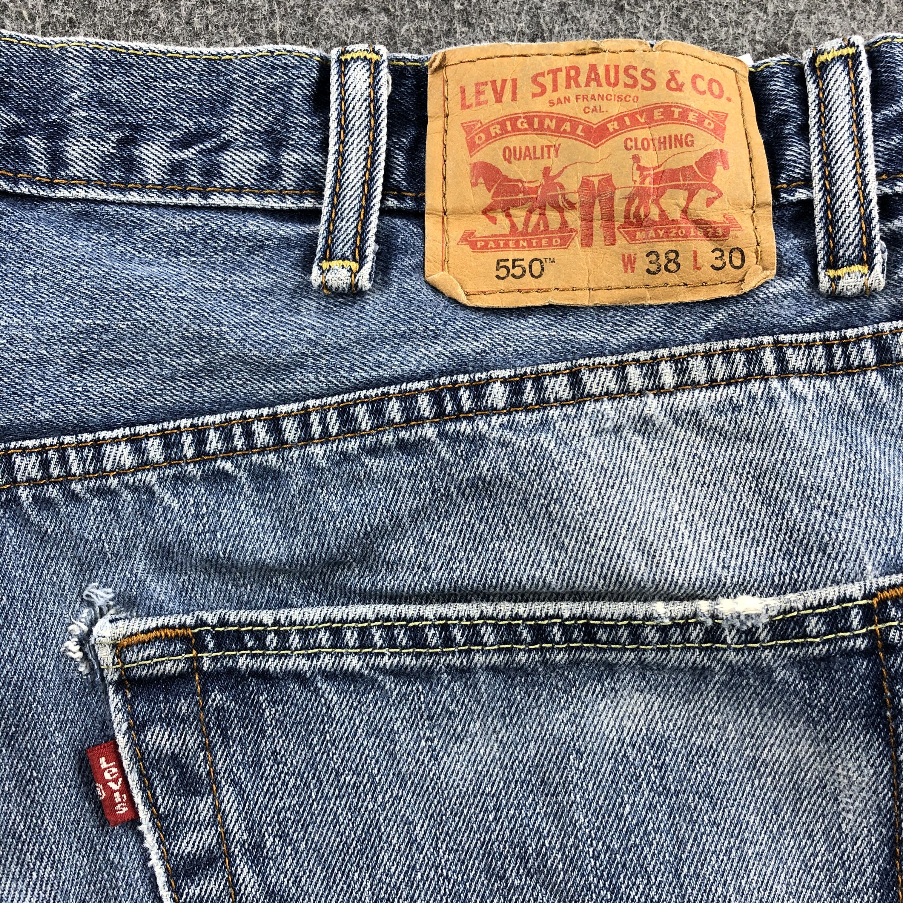 Levi's × Vintage Vintage Blue Wash Levis 550 Jeans-JM1456 Size US 38 / EU 54 - 7 Thumbnail