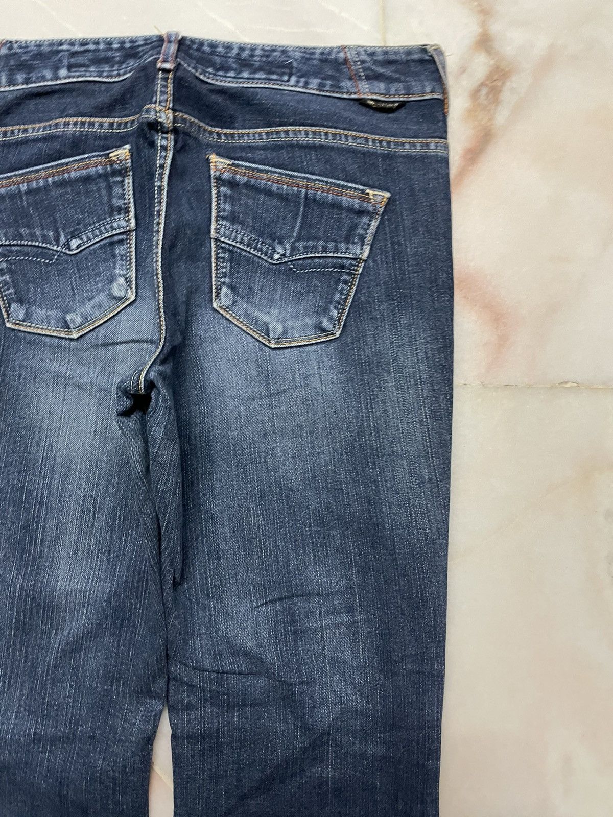 Japanese Brand 💥Flare💥Vintage Japanese Flared Jeans Mudwash Style Size 30" / US 8 / IT 44 - 14 Thumbnail