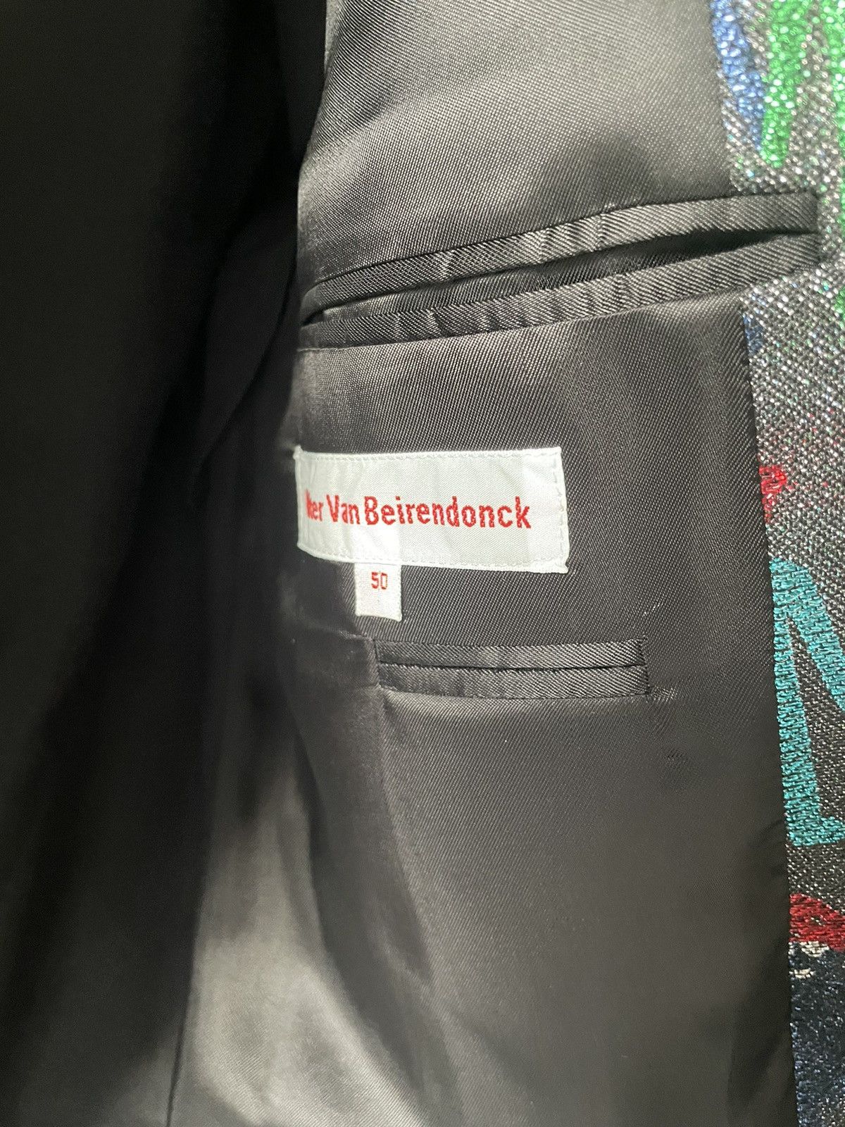 Walter Van Beirendonck Walter van beirendonck AW22 sharp blazer Size 44L - 3 Thumbnail