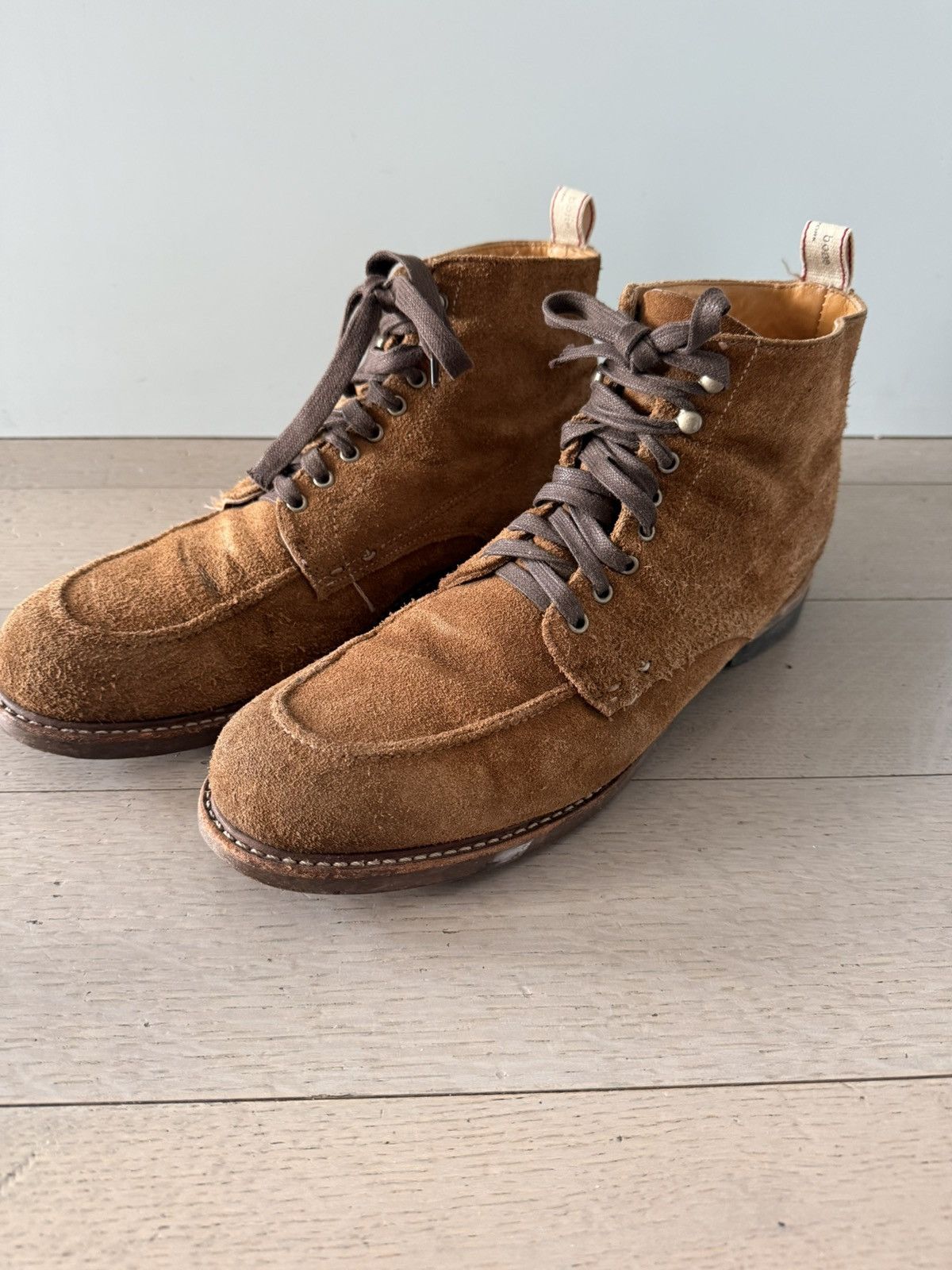 Rag & Bone Rag & Bone Brown Suede Rowan Boots Size US 13 / EU 46 - 1 Thumbnail