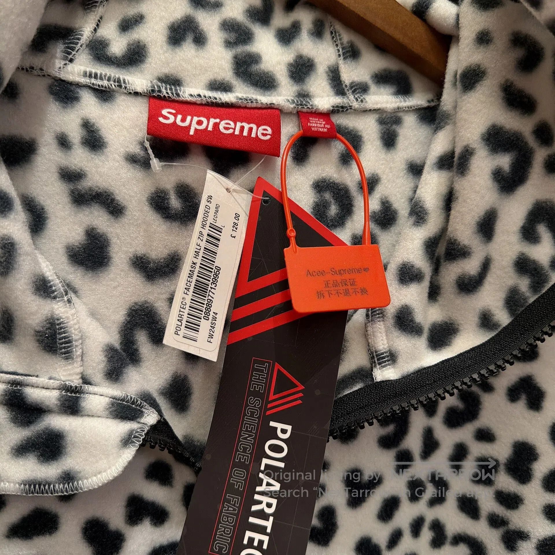 Supreme Supreme Polartec Half. Size US L / EU 52-54 / 3 - 4 Thumbnail