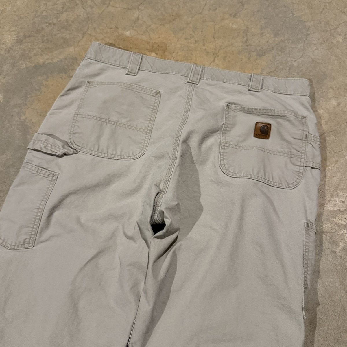 Carhartt 2000s Carhartt Faded Distressed Carpenter Jeans ERD Grunge Size US 38 / EU 54 - 3 Thumbnail