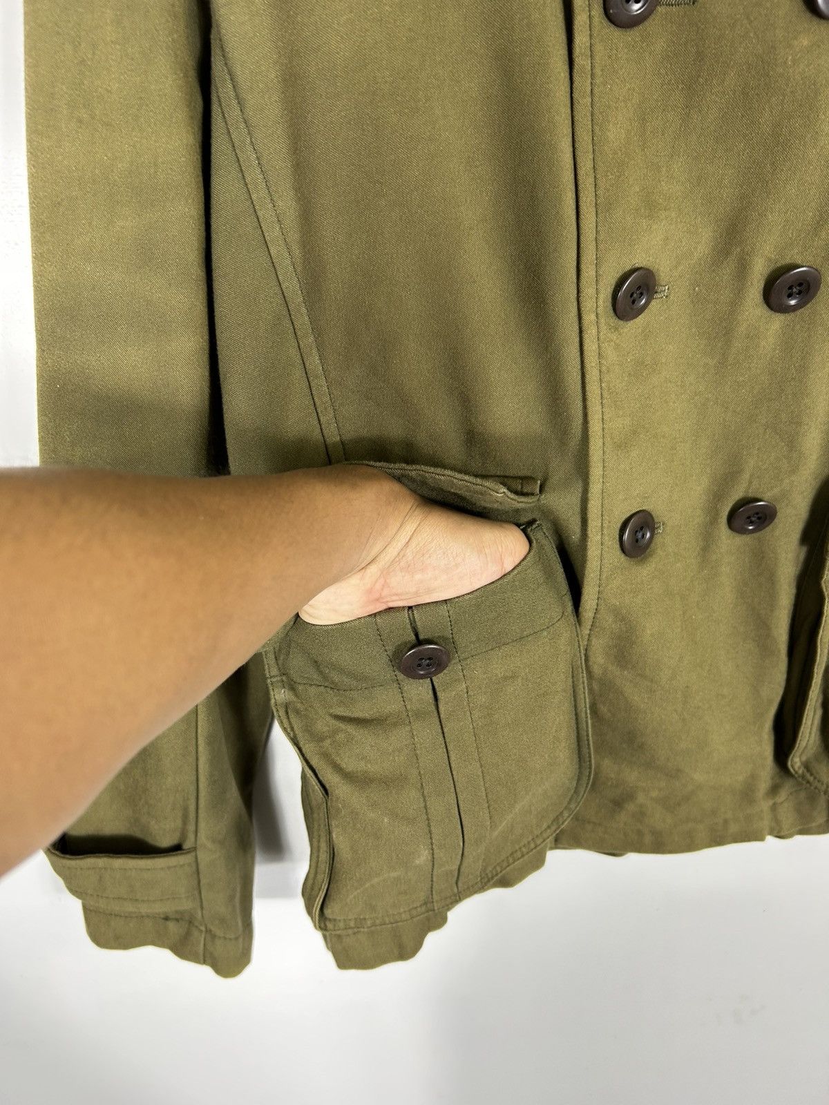 Japanese Brand 🔥Quadro Workwear Style Double Breast Coat Jacket Size US S / EU 44-46 / 1 - 6 Thumbnail