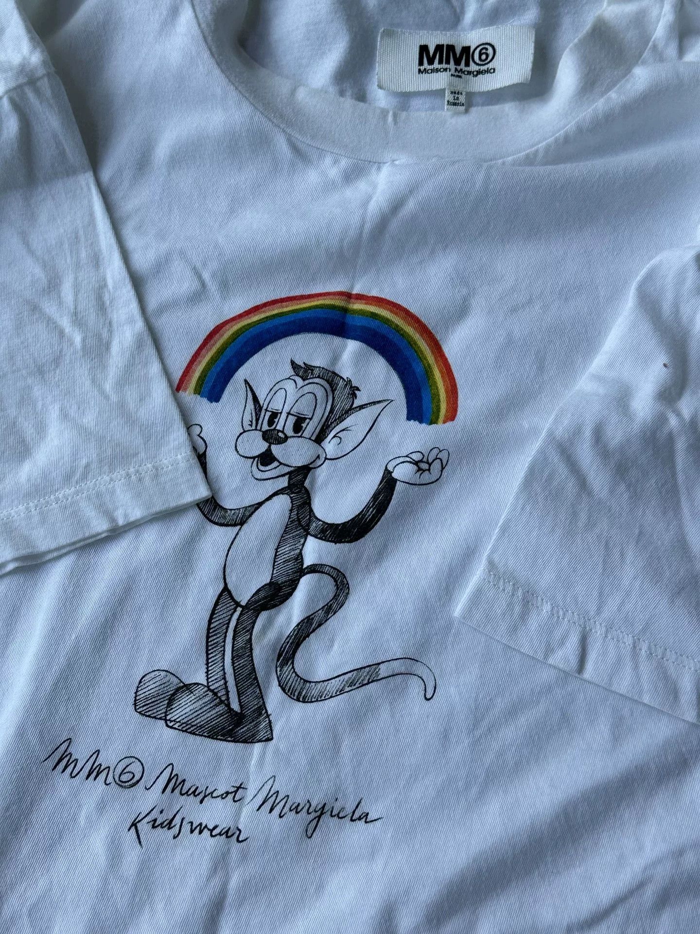 Maison Margiela Maison Margiela Rainbow Monkey T-Shirt Size US XS / EU 42 / 0 - 2 Thumbnail