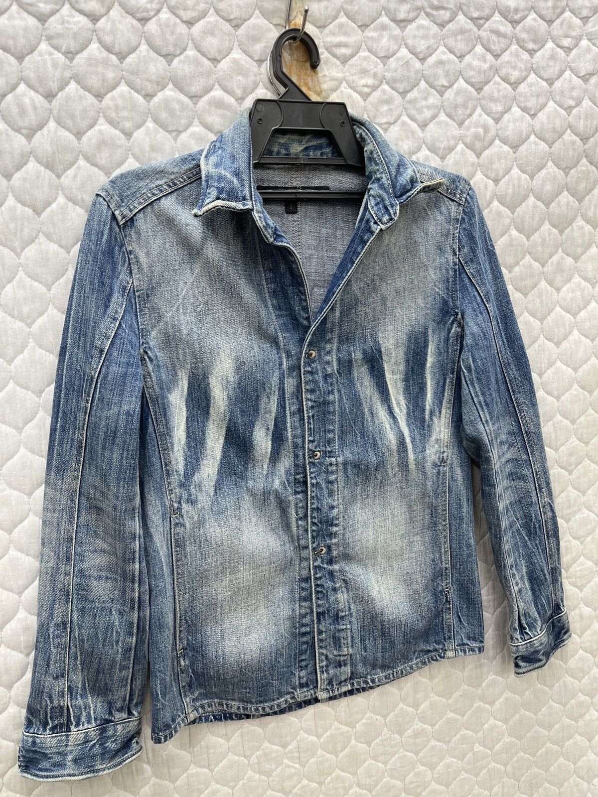 Schlussel 🔥🔥🔥STEALS SCHLUSSEL DENIM JACKET Size US S / EU 44-46 / 1 - 2 Thumbnail