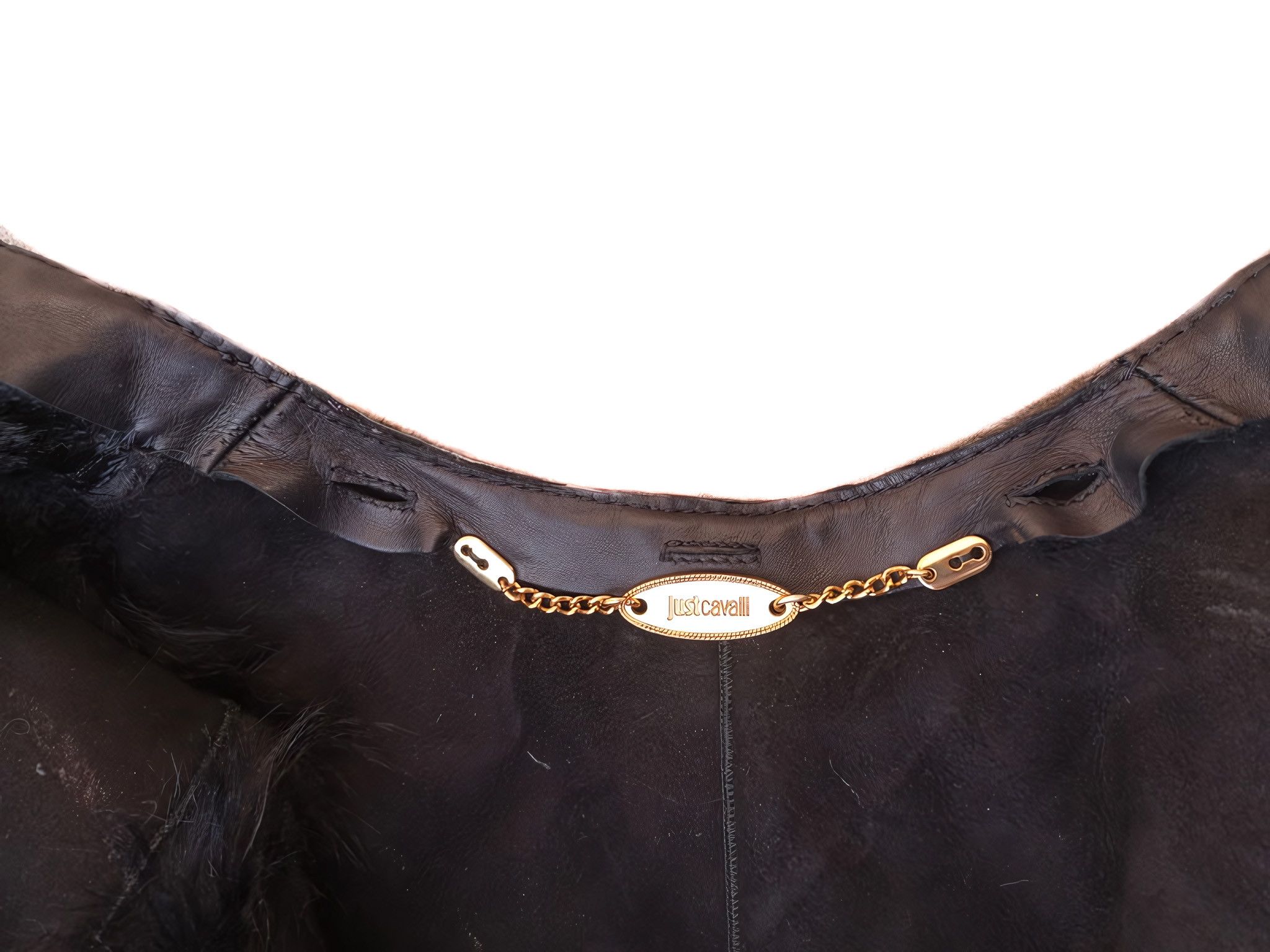 Roberto Cavalli RACCOON FUR LAMB LEATHER LONG COAT Size S / US 4 / IT 40 - 5 Thumbnail