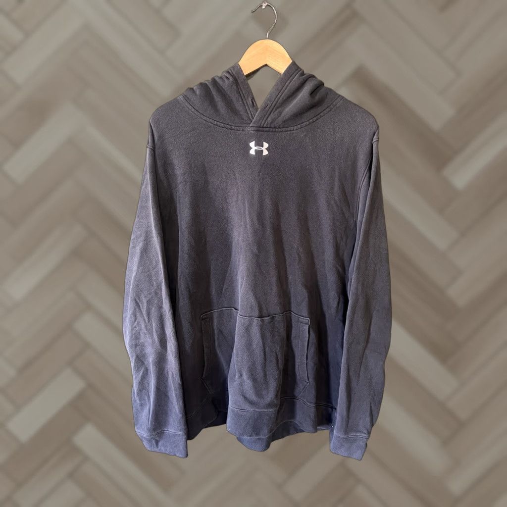 Under Armour Under Armour Storm Mens Hoodie Black XL Hoodie Pullover Fleece Pocket Logo Size US XL / EU 56 / 4 - 1 Thumbnail